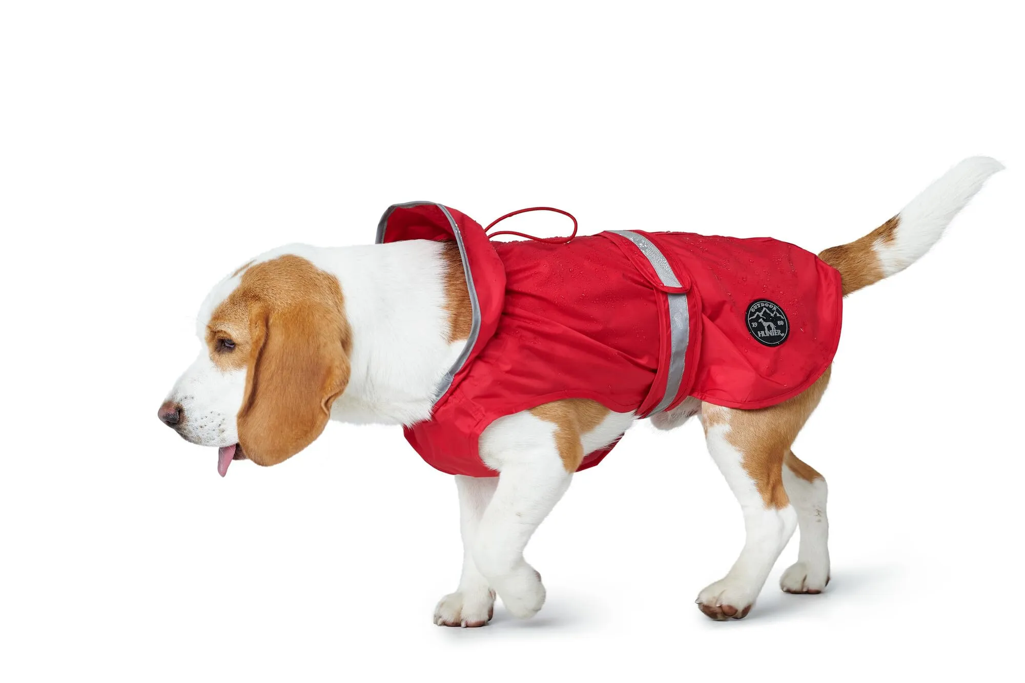 HUNTER Cappotto per cani Uppsala Rain, 35 rosso - immagine 8