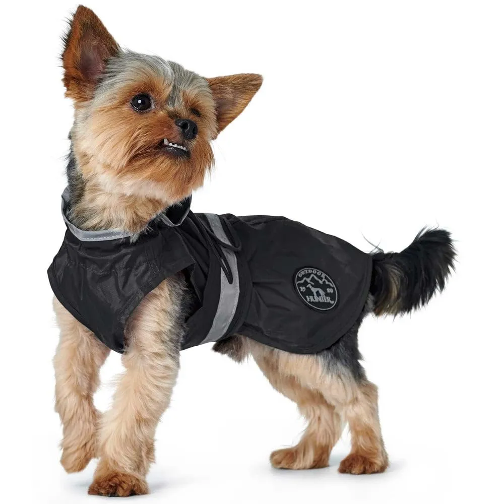 HUNTER Cappotto per cani Uppsala Rain, 45 Nero - immagine 6