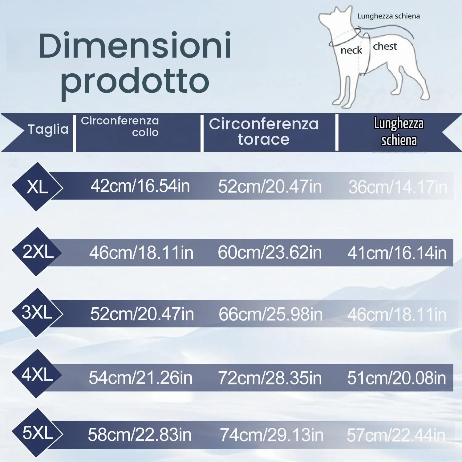 SRJEQC Cappotto Impermeabile Riflettente per Cani Taglia Grande, Rosso 5XL - immagine 6