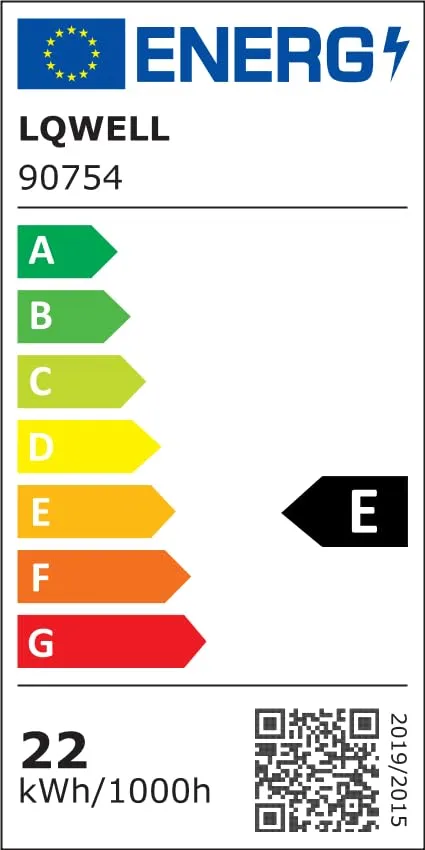 LQWELL Plafoniera a LED IP44, 22W, 3000K/4000K/6000K, 2420LM, 300 x 18 mm - immagine 14