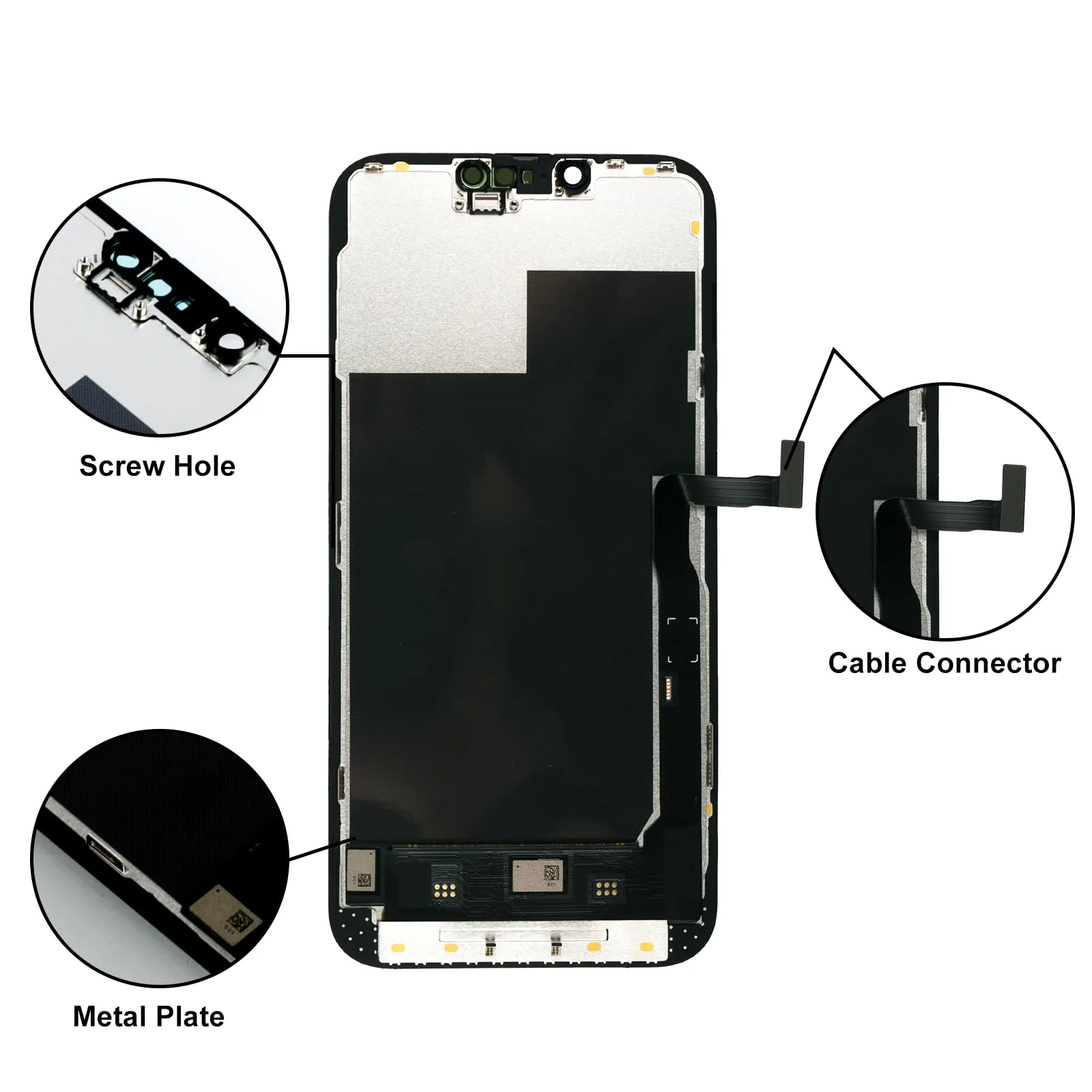 LL TRADER Schermo LCD 6,7'' per iPhone 13 Pro Max e Kit di Riparazione - immagine 5