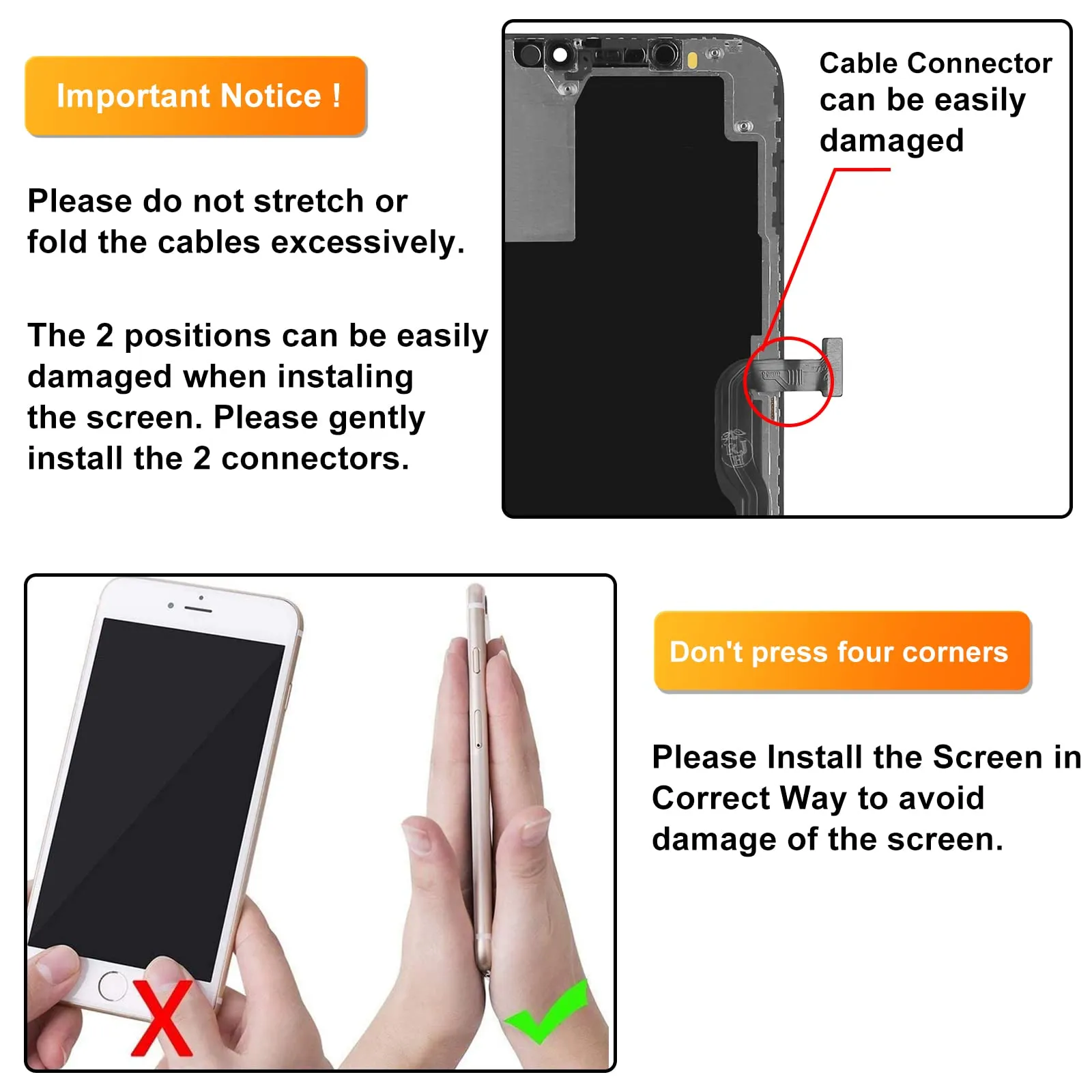 LL TRADER Schermo LCD 6,7'' per iPhone 12 Pro Max e Kit di Riparazione - immagine 6