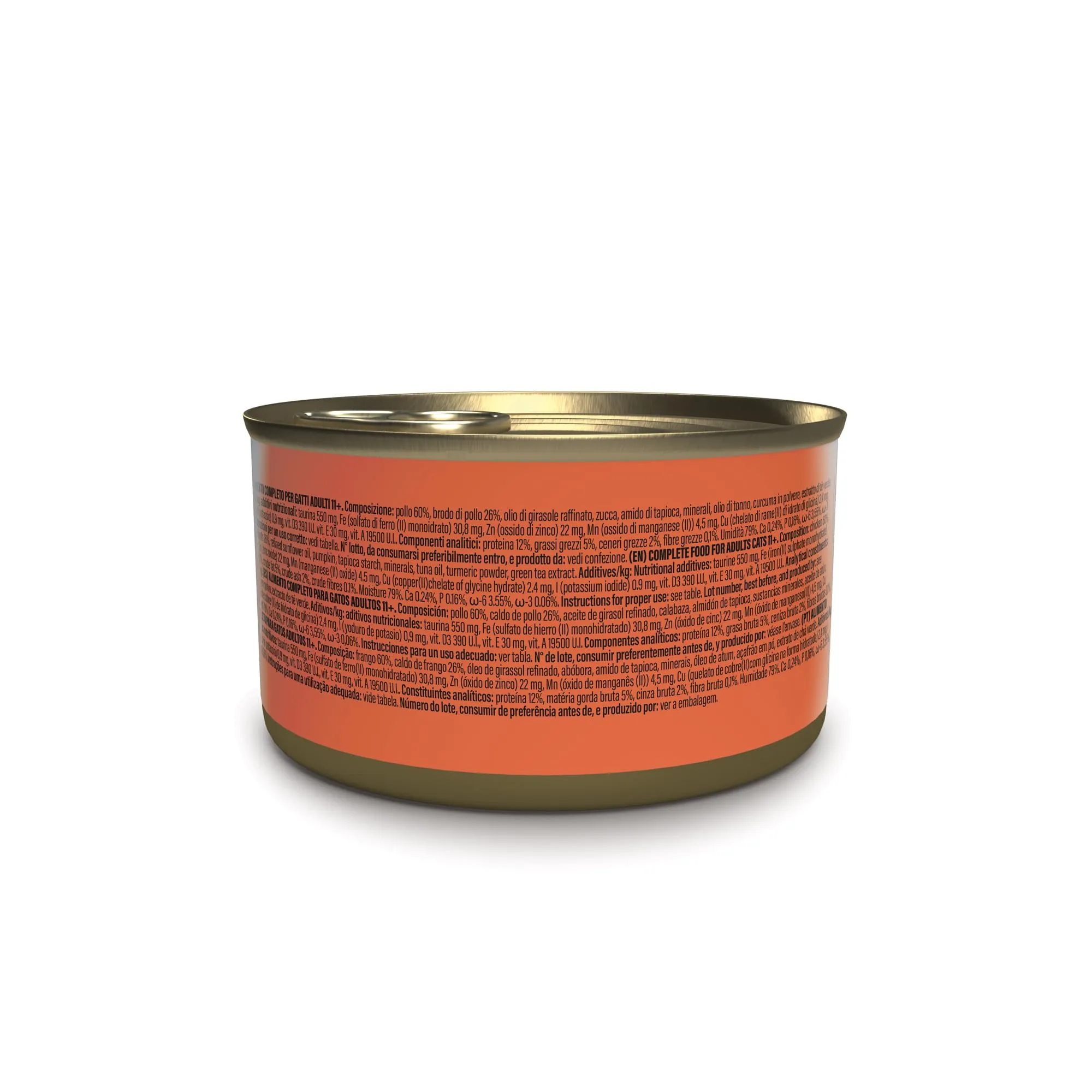 Schesir Silver Filetti di Pollo in Brodo per Gatti Anziani, Grain Free, 12 x 70g - immagine 4