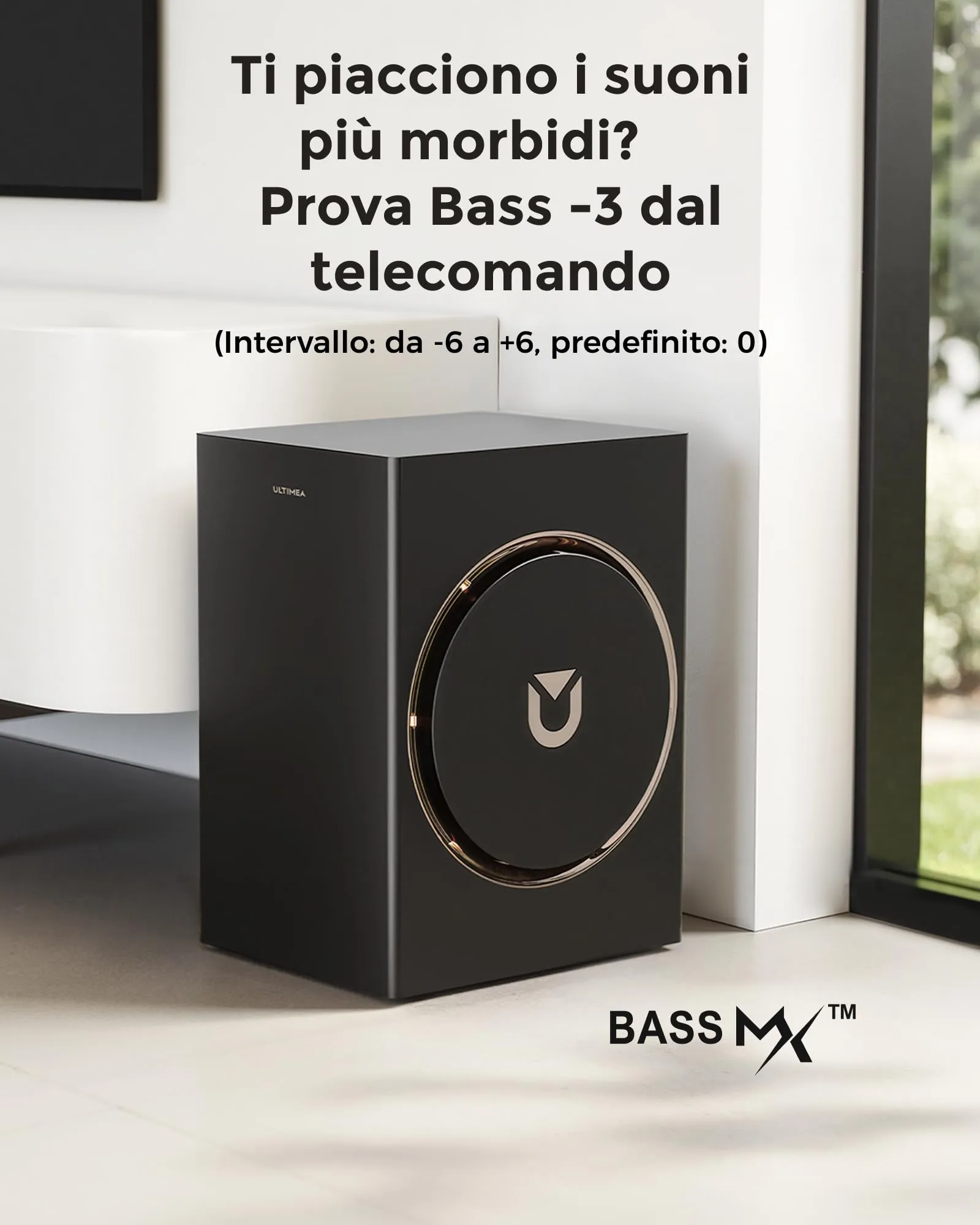 ULTIMEA Skywave F40 Boom Soundbar 5.1.2 con Dolby Atmos, 460W, Subwoofer e Altoparlanti Surround, Bluetooth 5.4, HDMI eARC - immagine 6