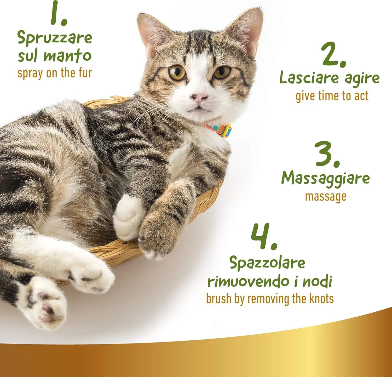 101 love for pet Shampoo a Secco Naturale e Vegetale per Gatto, Linea 101 (100ml) - immagine 3