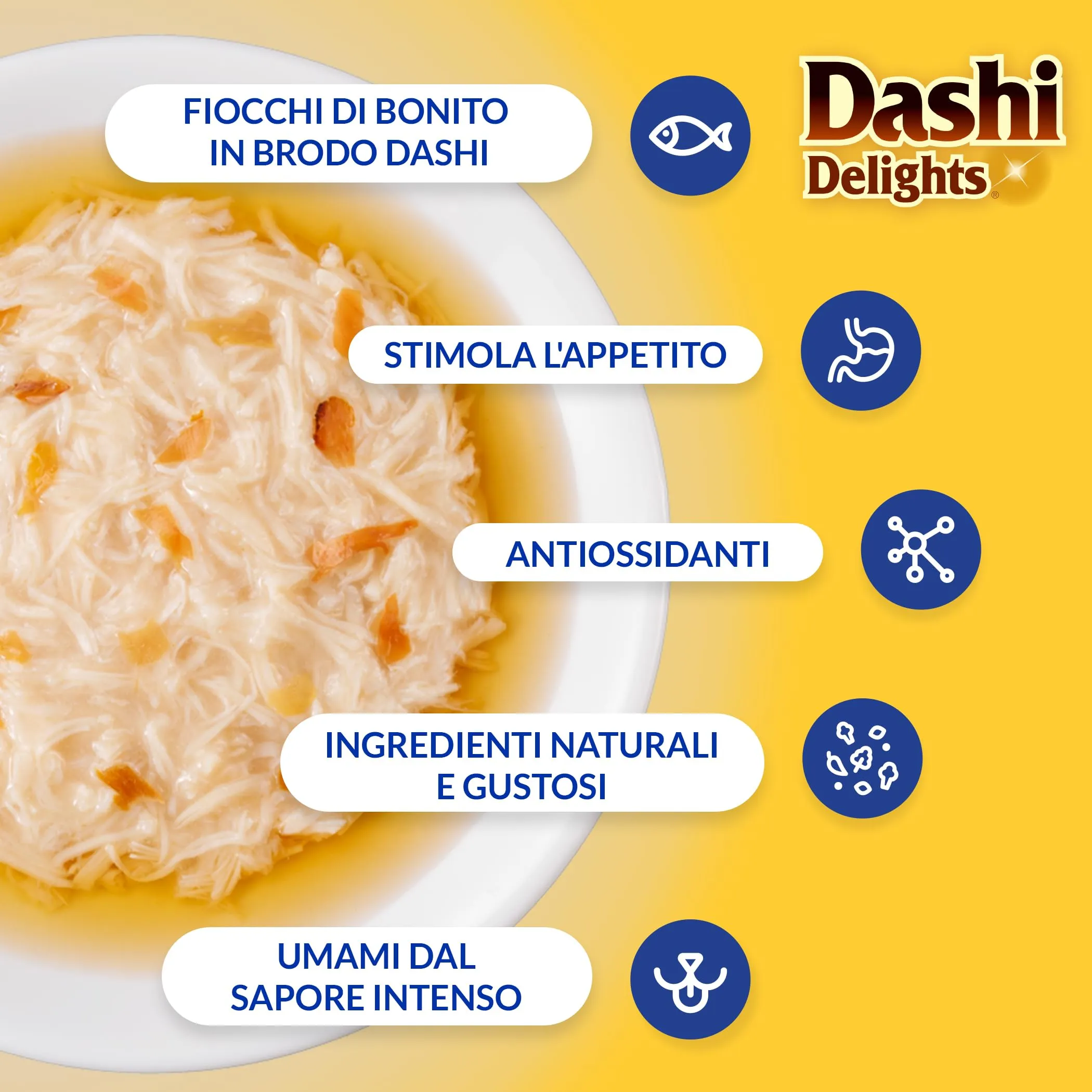 Inaba Dashi Delights Brodo per Gatti con Pollo, 70g - immagine 4