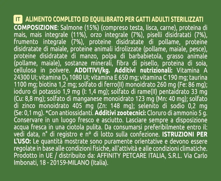 Ultima Sterilizzato Adult Salmone Cibo secco per gatti 10 kg - immagine 3
