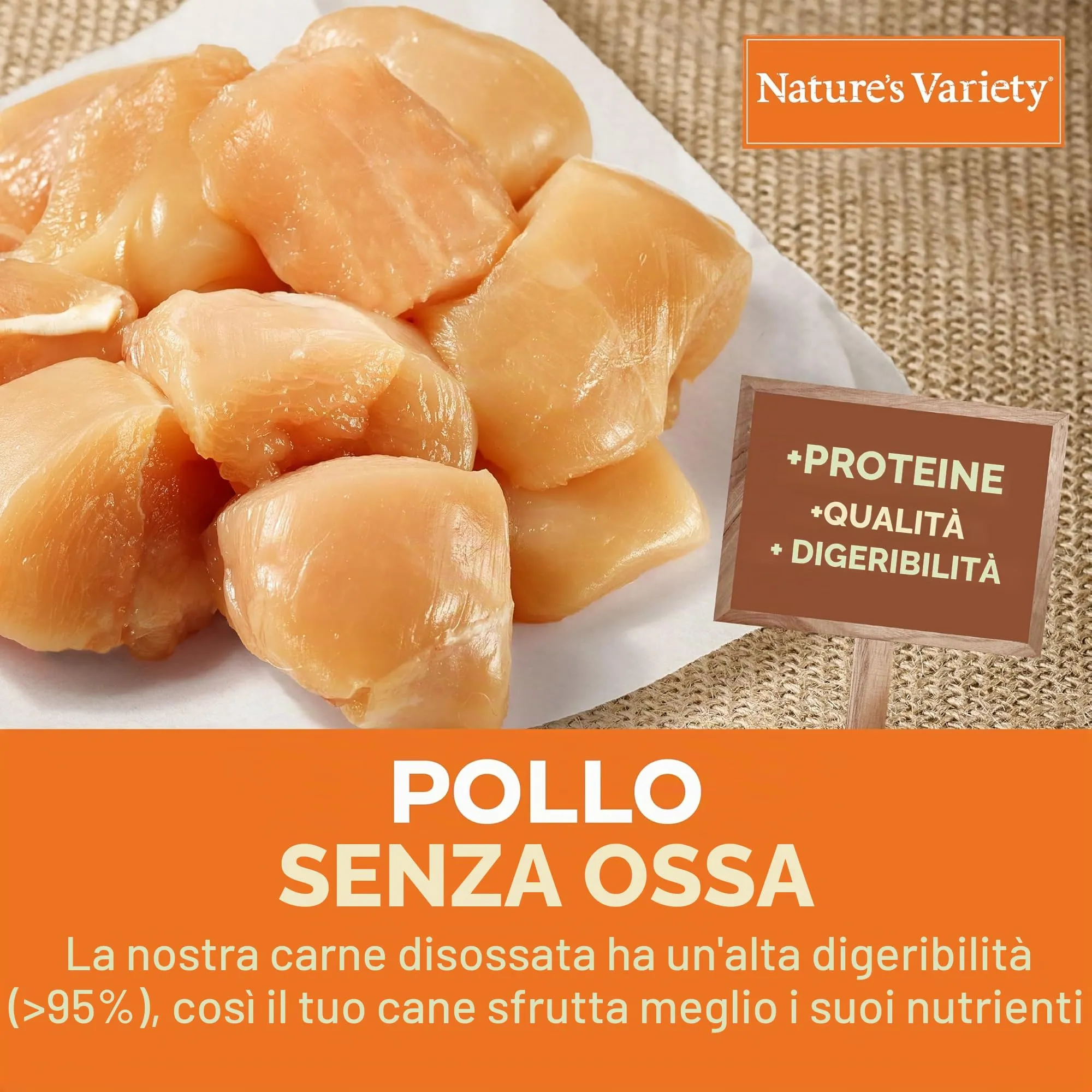 Nature's Variety Selected Cibo per Cani Adulti Mini con Pollo Allevato a Terra Disossato 7 kg - immagine 6