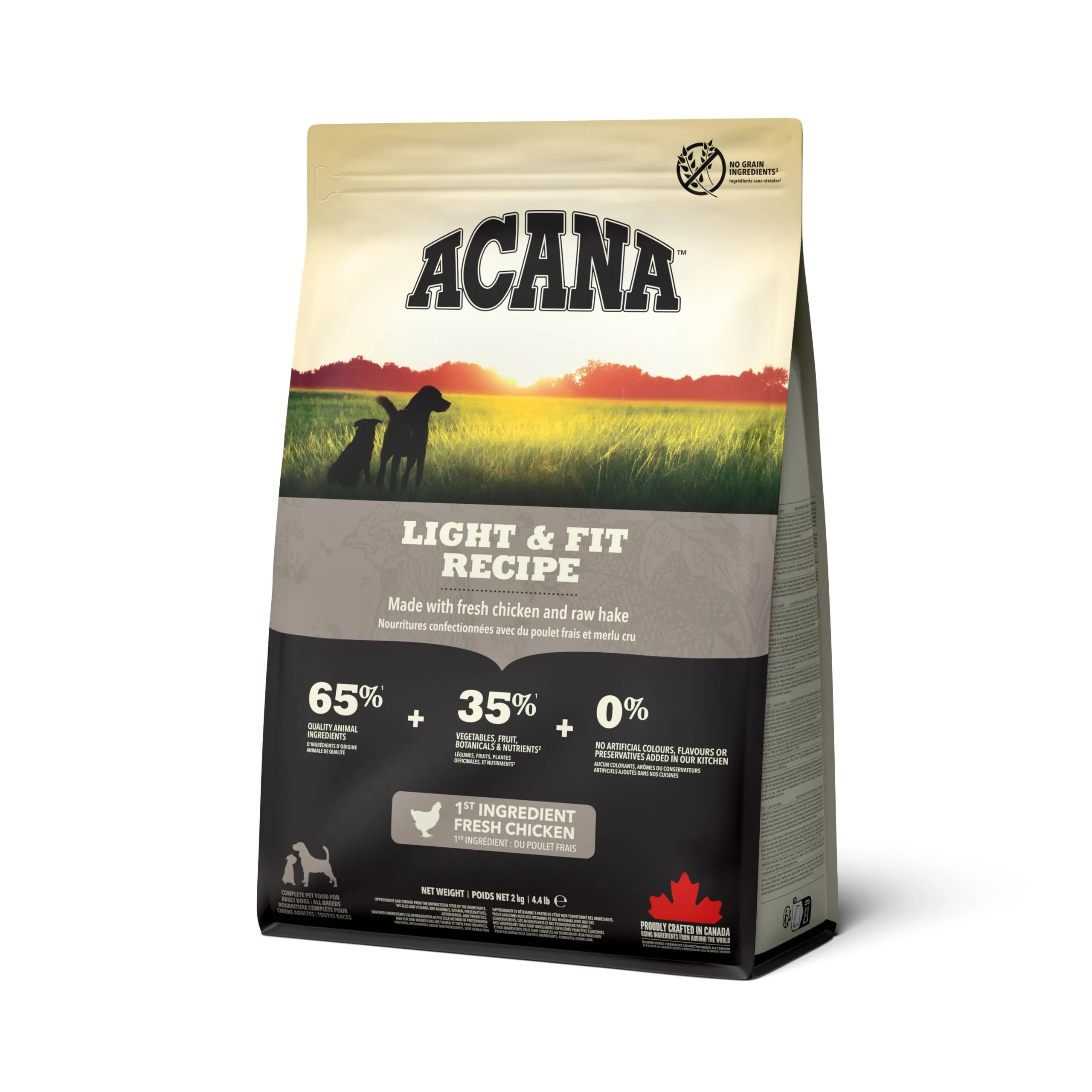 Acana Heritage Light & Fit Monoproteici Cane Secco, 2 kg - immagine 2