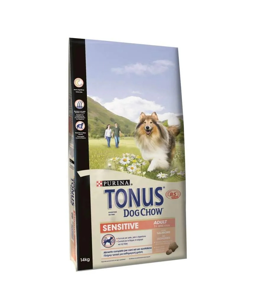 Purina Dog Chow Sensitive Cane Crocchette con Salmone, 14 kg - immagine 4