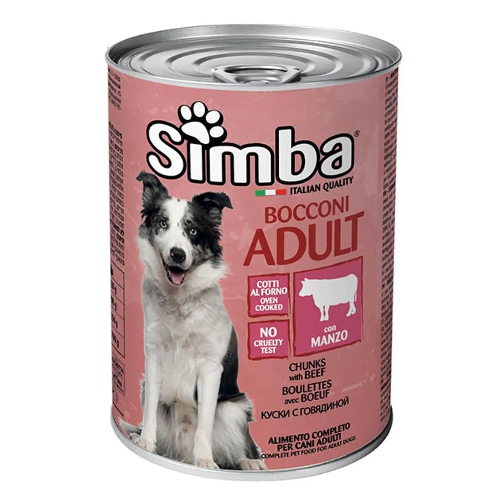 Simba Bocconi Adult Con Manzo, 415g - immagine 1