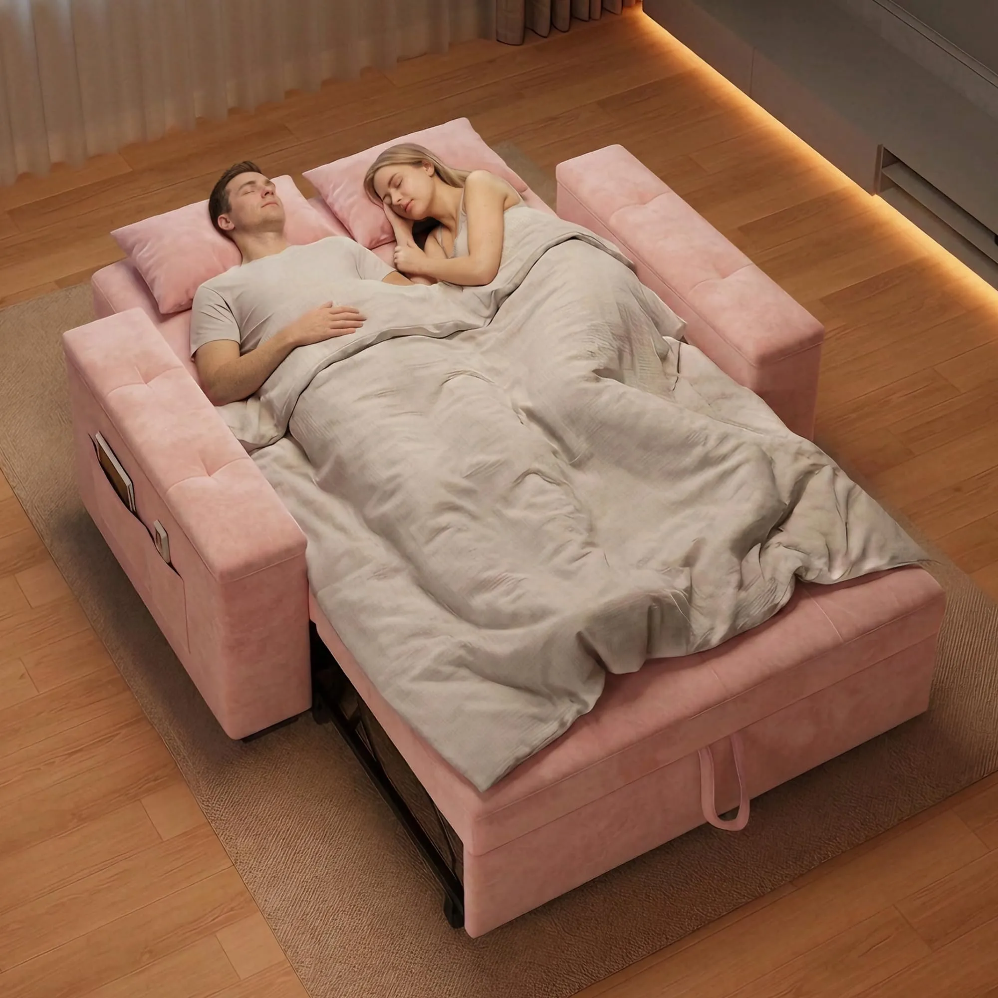 Xbro Divano Letto 2 Posti Convertibile 175x116 cm - immagine 7