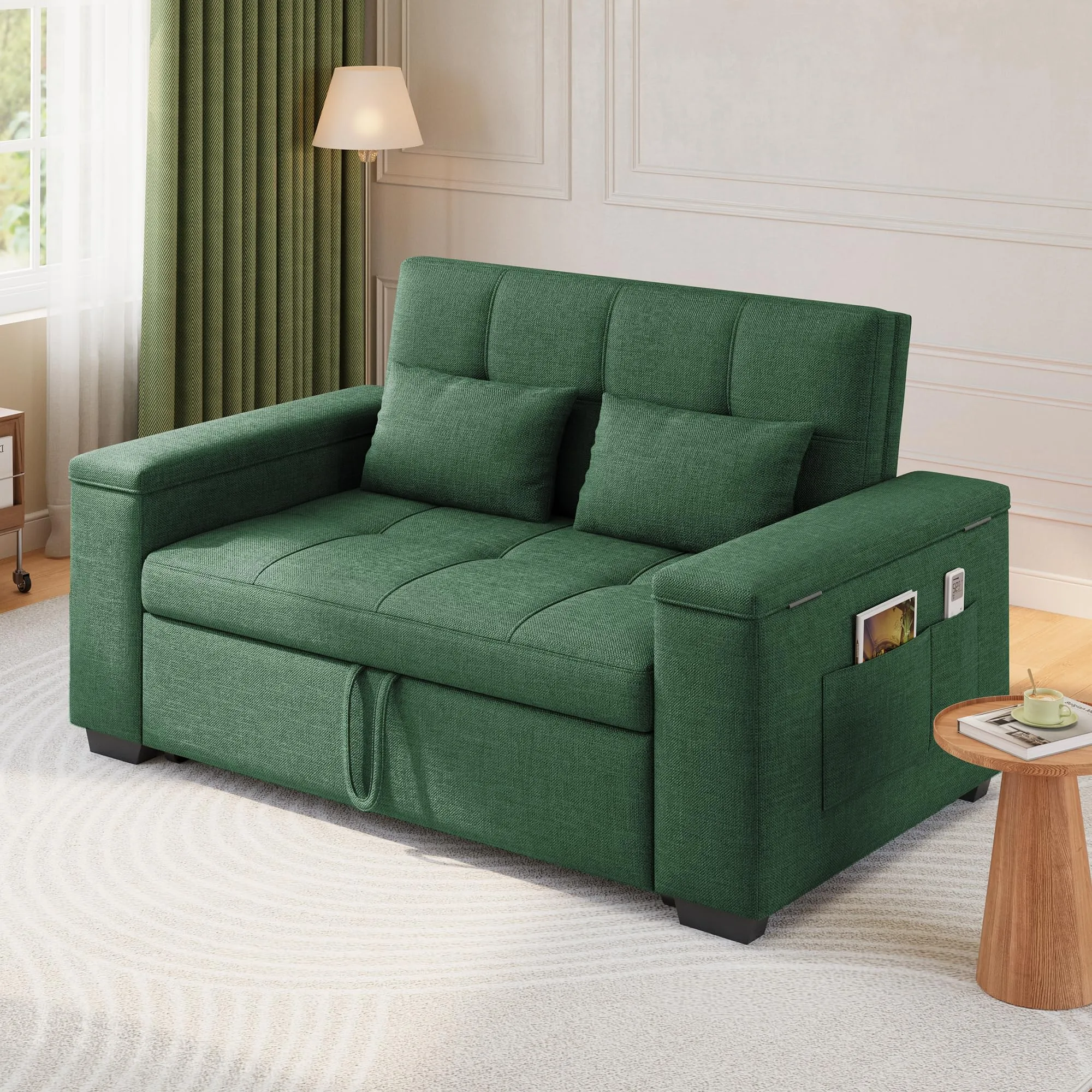 Xbro Divano Letto 2 Posti Convertibile, 175x116 cm - immagine 4