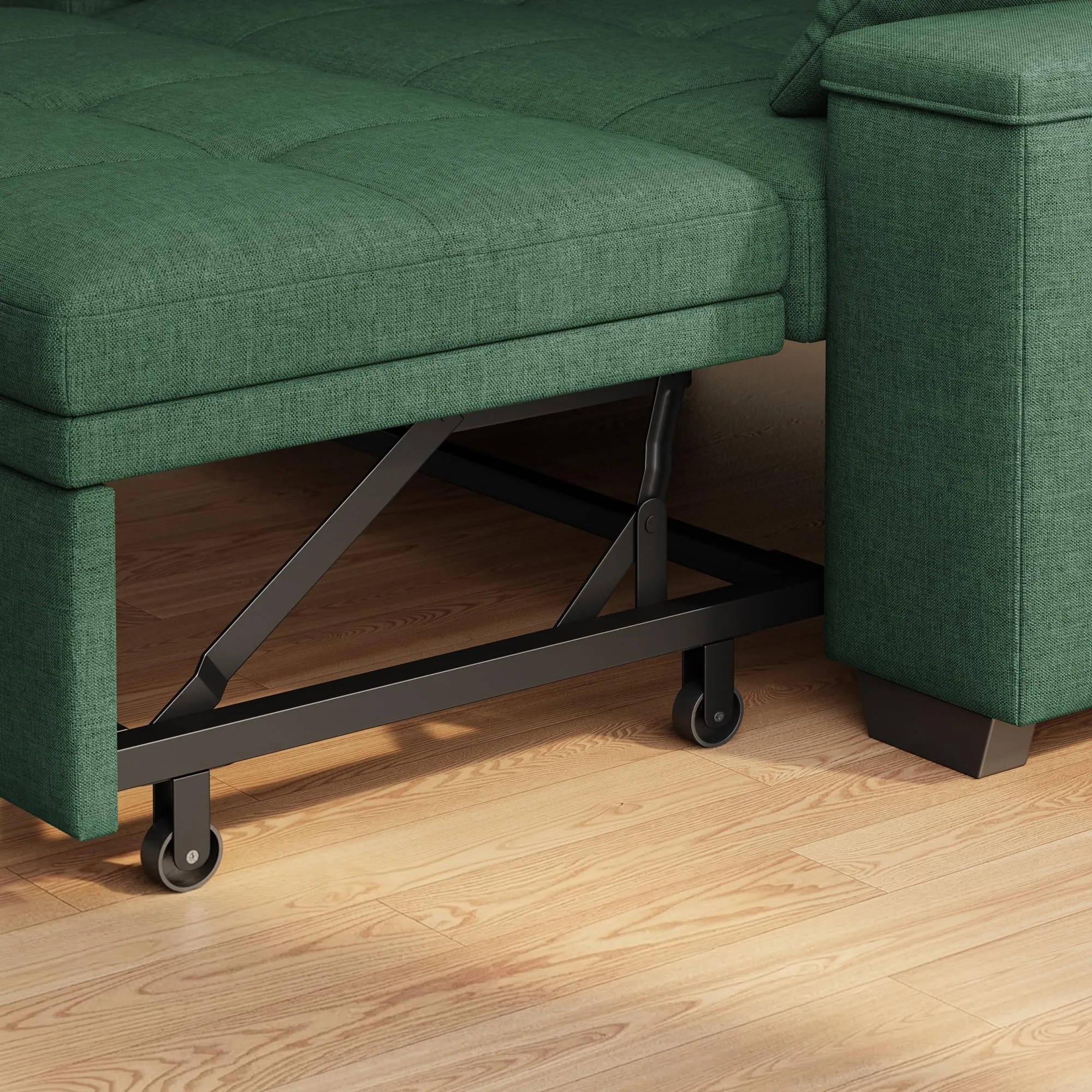Xbro Divano Letto 2 Posti Convertibile, 175x116 cm - immagine 8