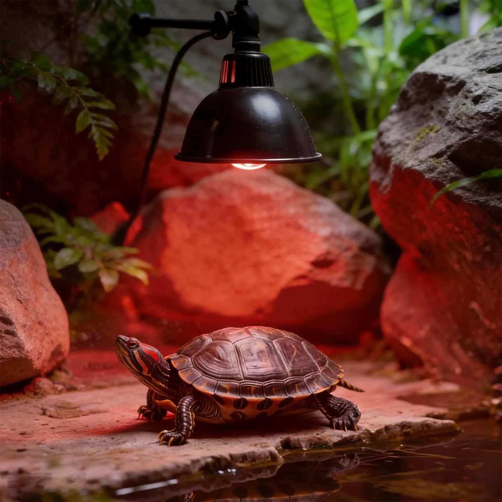 LedWekei Lampada riscaldante a infrarossi UVA/UVB per rettili, 100W, attacco E27, 2 pezzi - immagine 7