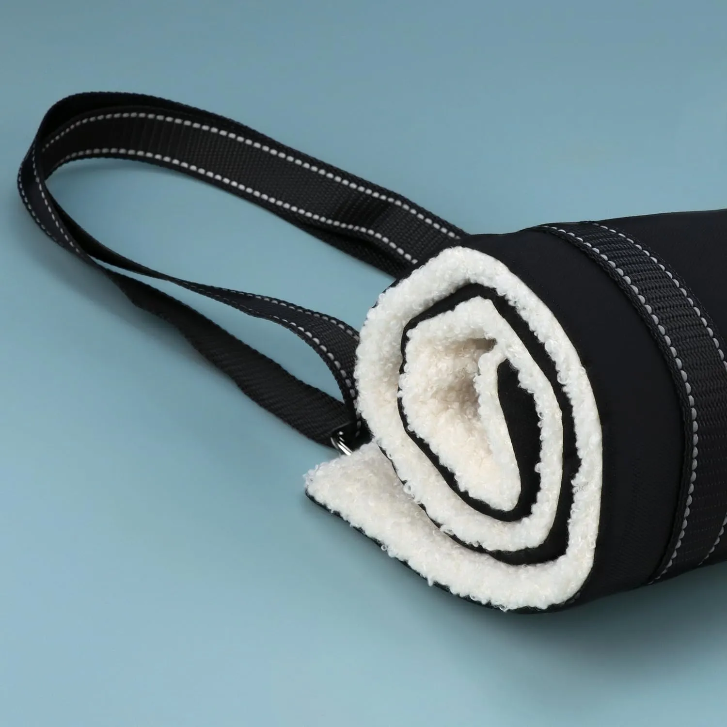 QWORK Imbracatura di Supporto per Sollevamento Cani, Fascia Regolabile per Mobilità Ridotta, 71 x 20 cm - immagine 2