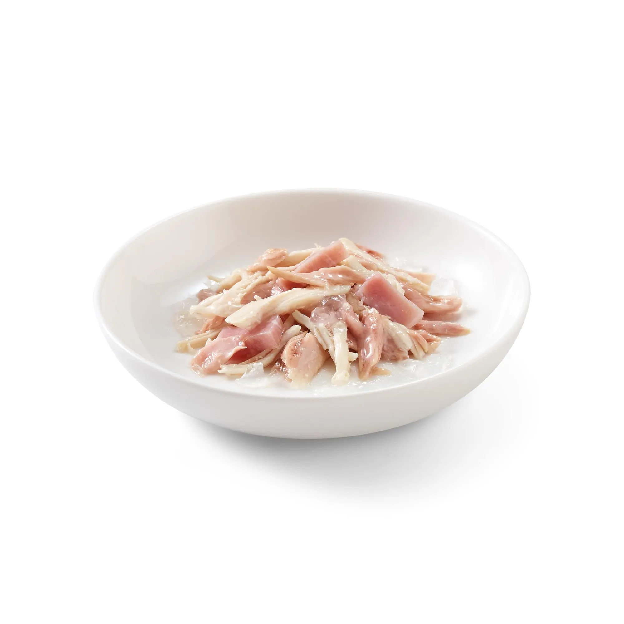 Schesir Cibo Umido per Gatti Adulti Tonno Pollo Prosciutto in Gelatina, 30 Buste da 50g - immagine 2