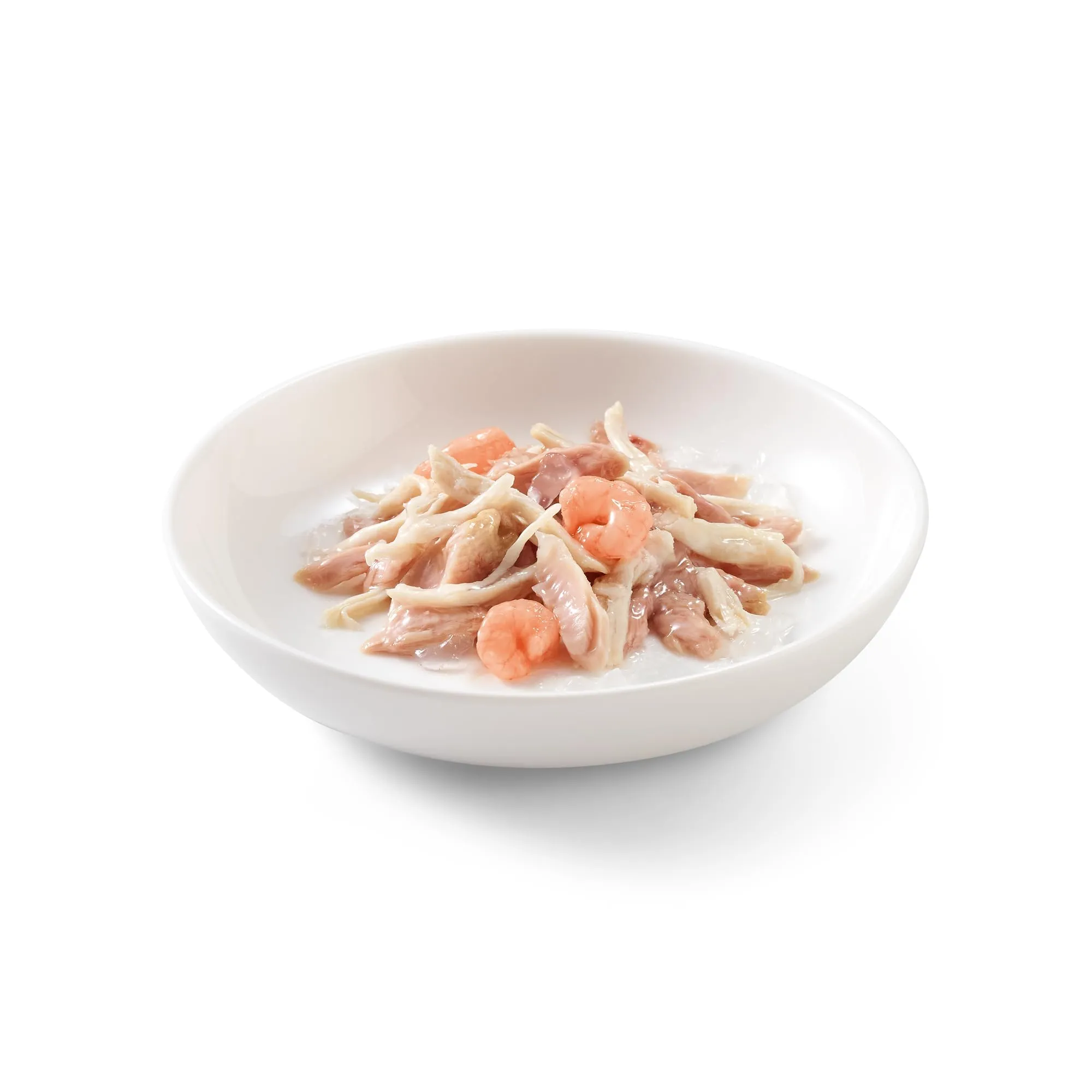 Schesir Cibo Umido per Gatti Adulti Tonno Pollo e Gamberetti in Gelatina, 30 Buste da 50g - immagine 2