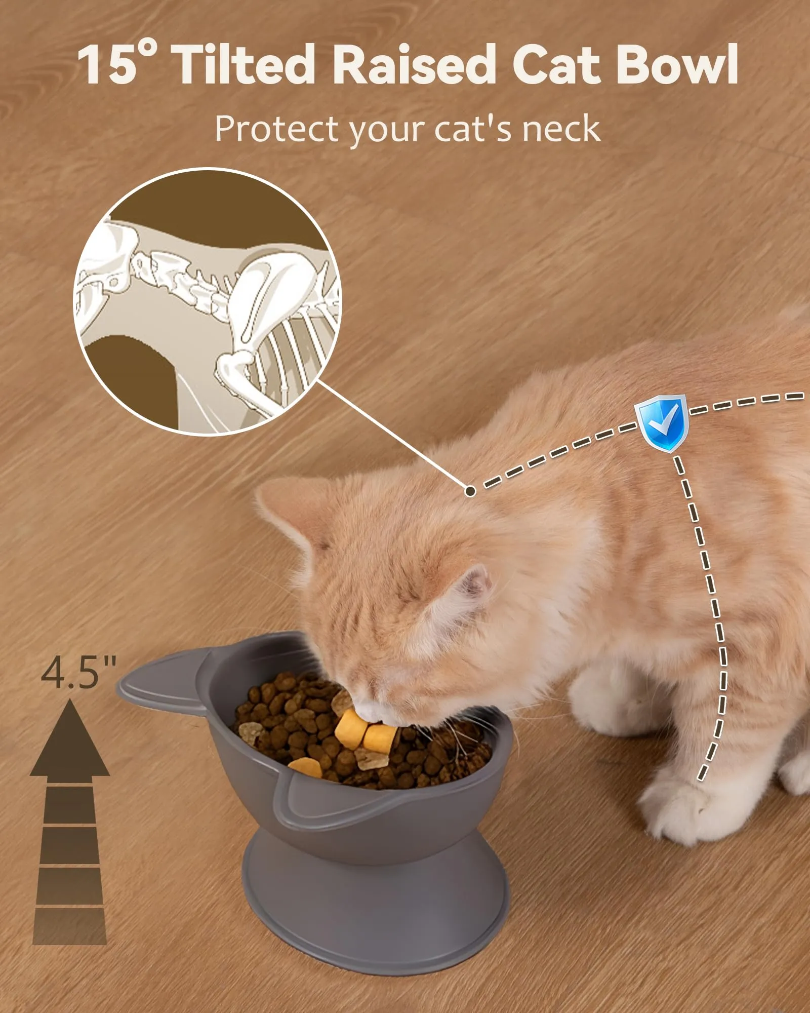 MateeyLife Cat Bowl - immagine 2