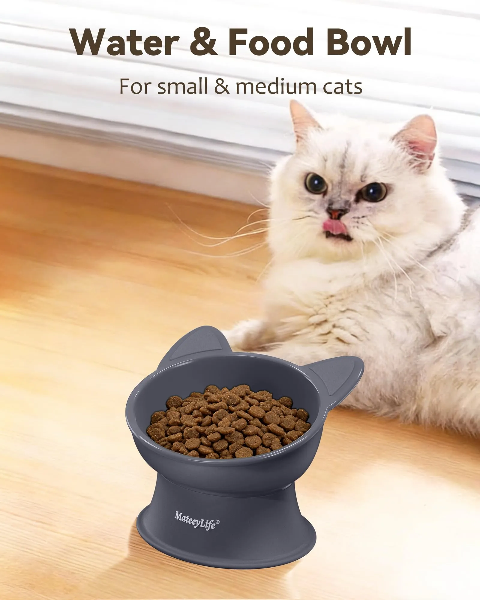 MateeyLife Cat Bowl - immagine 3