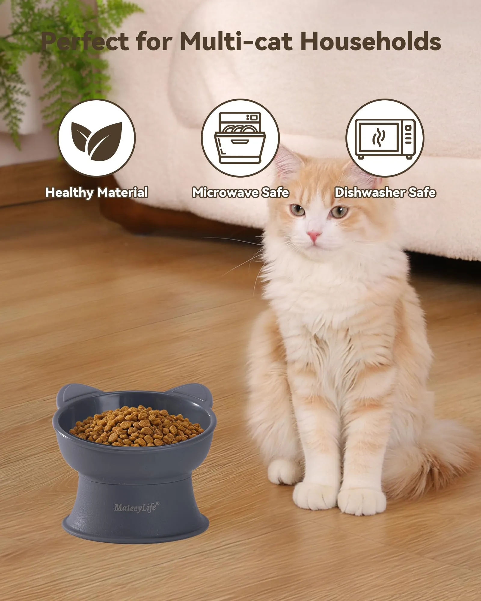 MateeyLife Cat Bowl - immagine 7