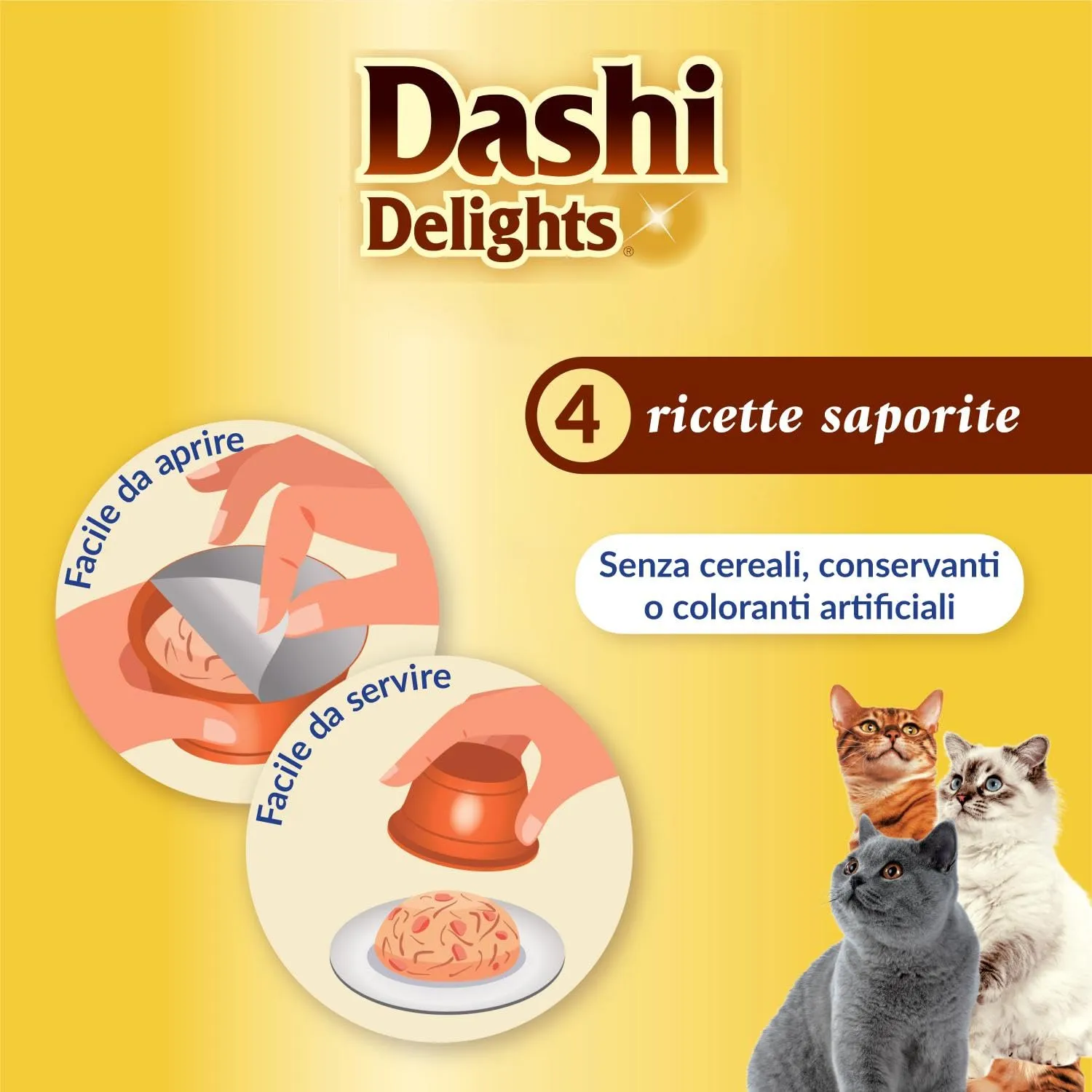 Inaba Dashi Delights, Brodo per Gatti con Tonno e Formaggio, 420g - immagine 8