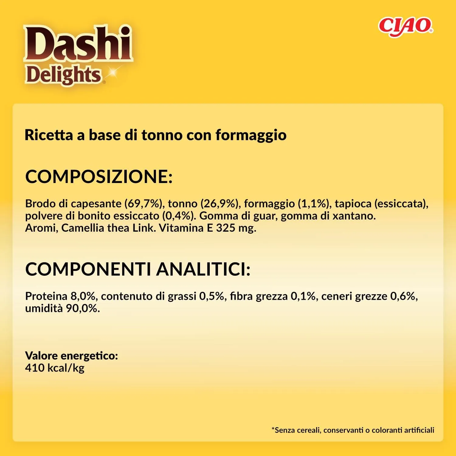 Inaba Dashi Delights, Brodo per Gatti con Tonno e Formaggio, 420g - immagine 9