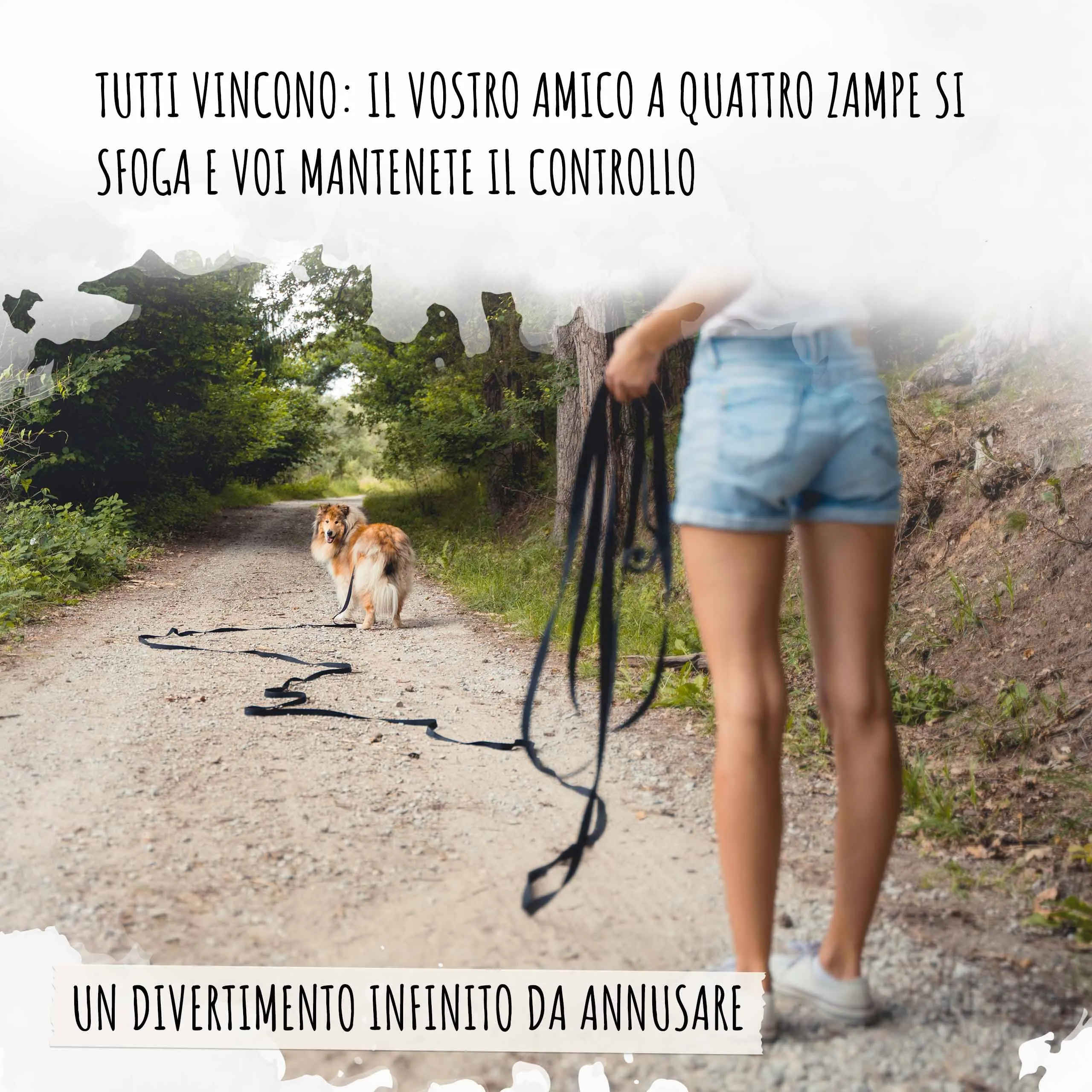 Rudelkönig Lunghina Cane 15 Metri - Guinzaglio Addestramento - immagine 2