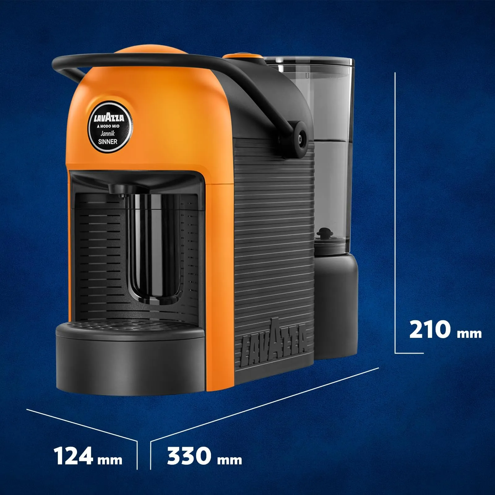 Lavazza A Modo Mio Jolie Evo Jannik Sinner, Arancione - immagine 6