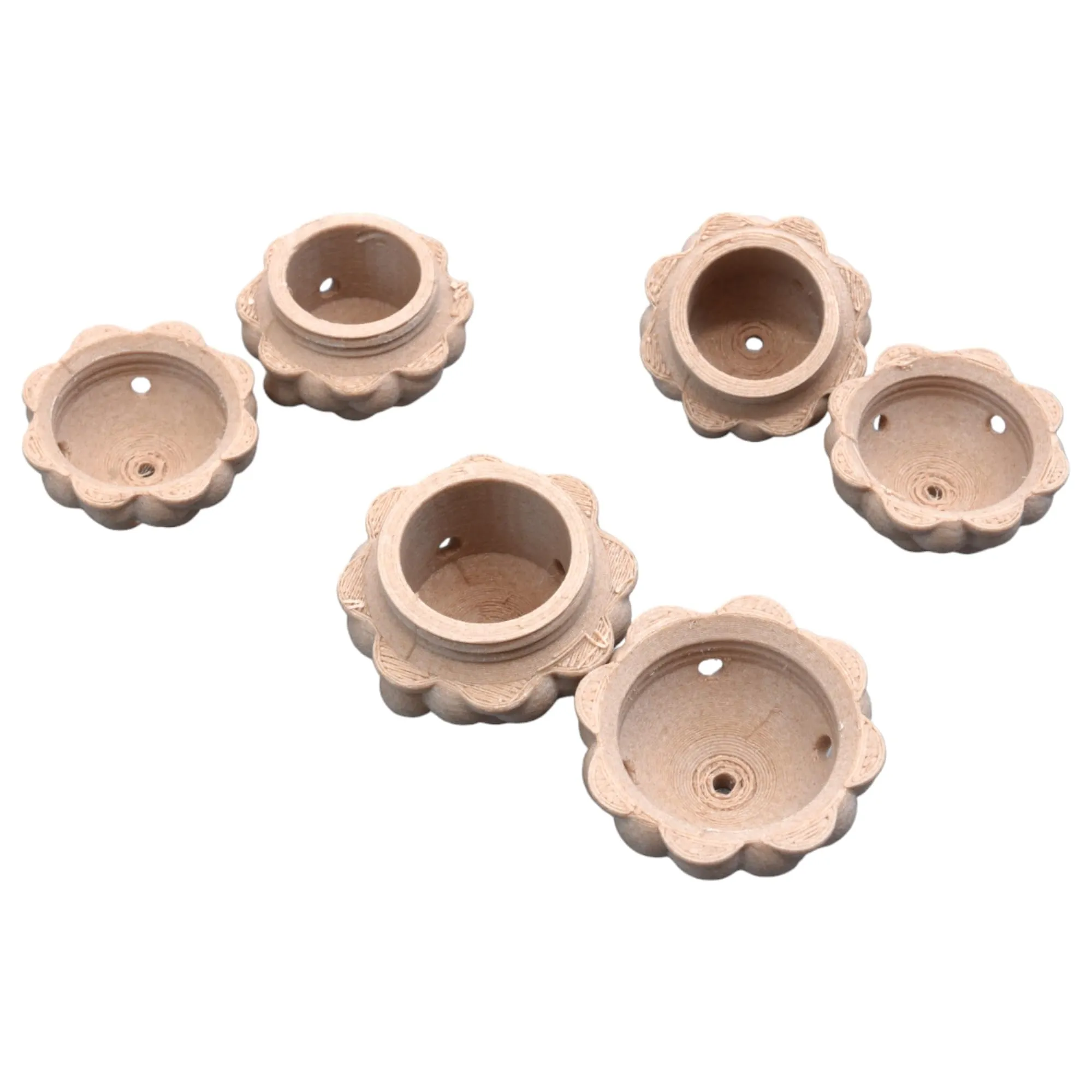 Smartflo Kit 3 Tartufo Allenamento Cane Pallina Legno PLA Ovetti Addestramento Made in Italy - immagine 6
