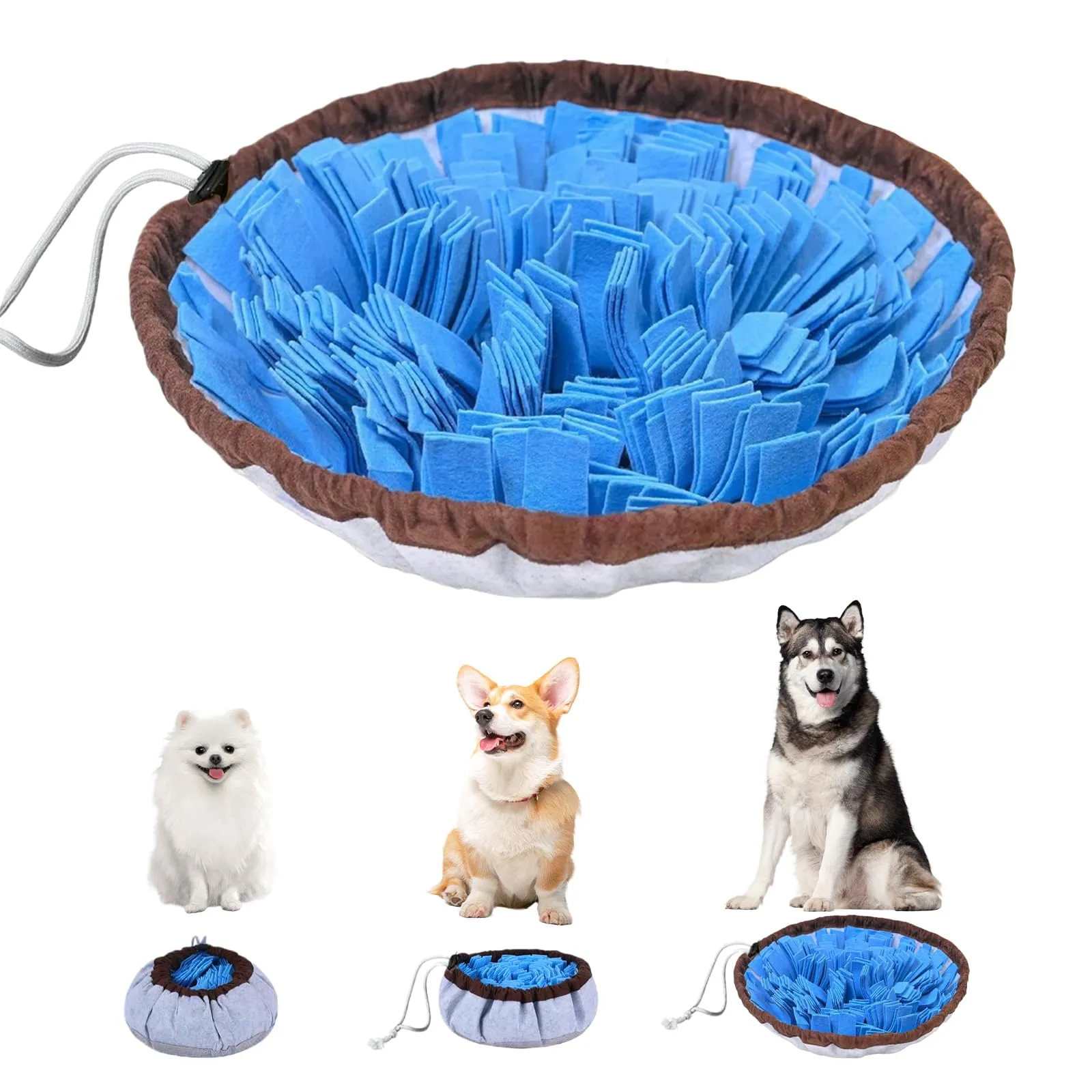 AMFUN Tappeto Olfattivo per Cani, 48 cm, Lavabile e Antiscivolo - immagine 8
