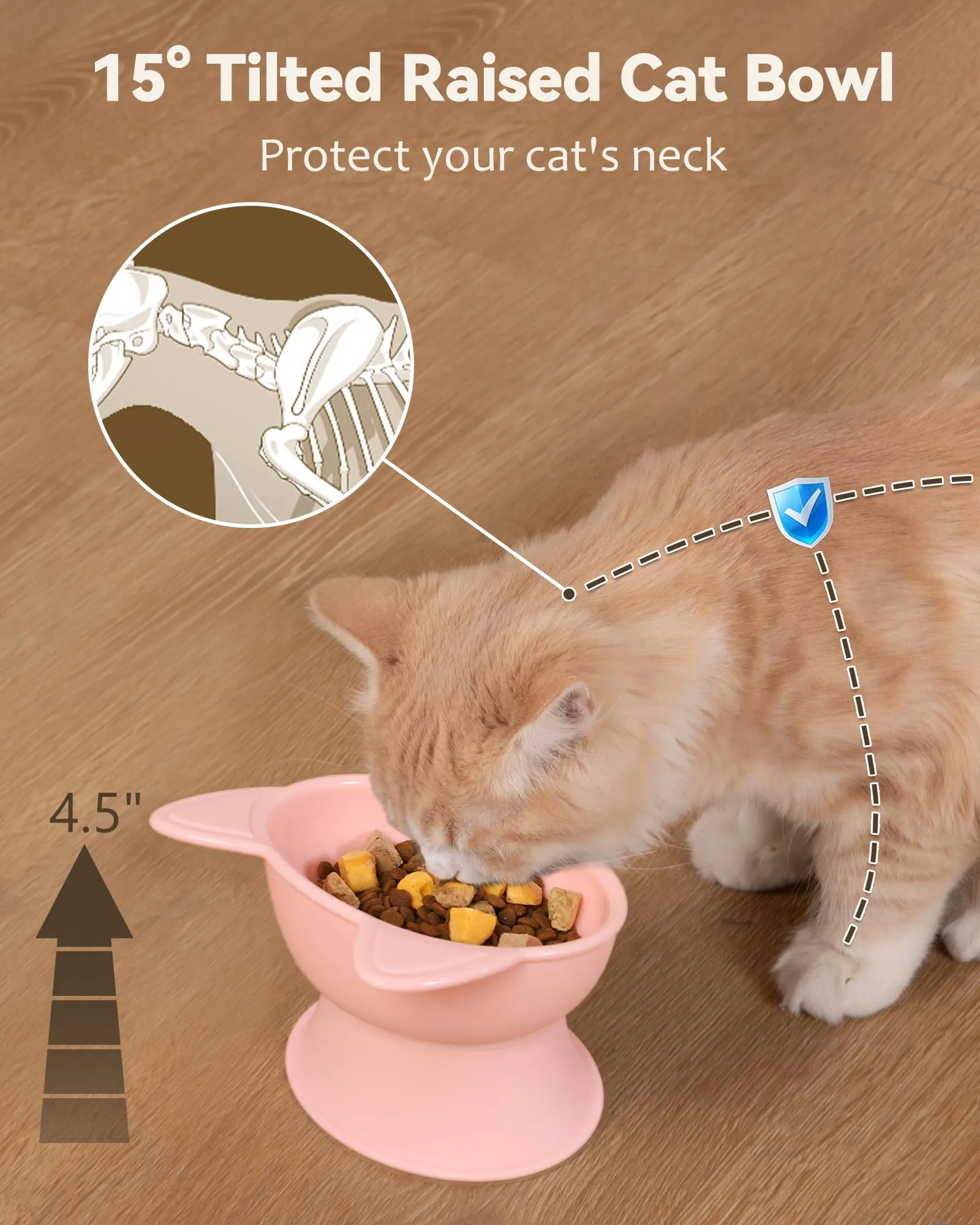 MateeyLife Cat Bowl - immagine 2