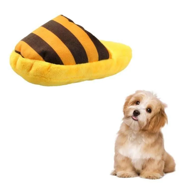FuninCrea Giocattolo di Peluche Pantofole per Cani, Interattivo per Pulizia Denti e Anti-Noia - immagine 1