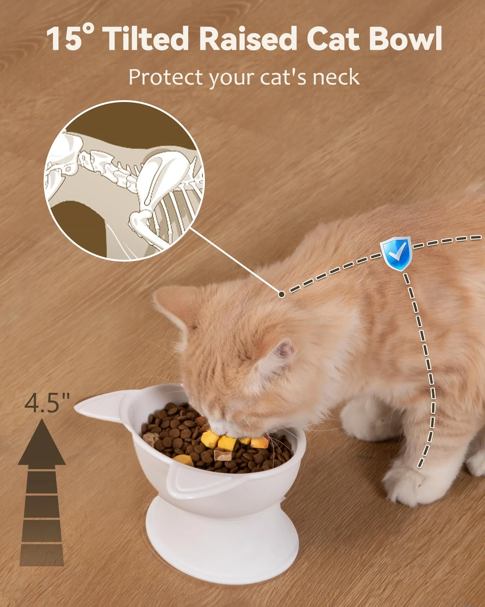 MateeyLife Cat Bowl - immagine 2