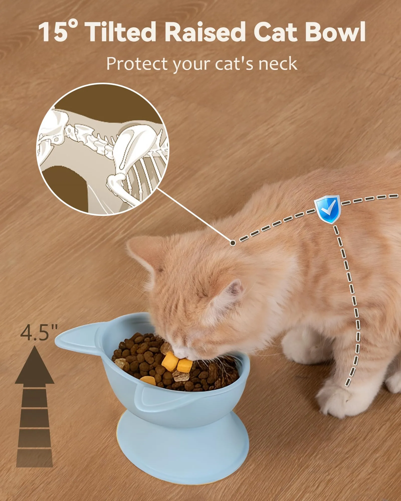 MateeyLife Cat Bowl - immagine 2