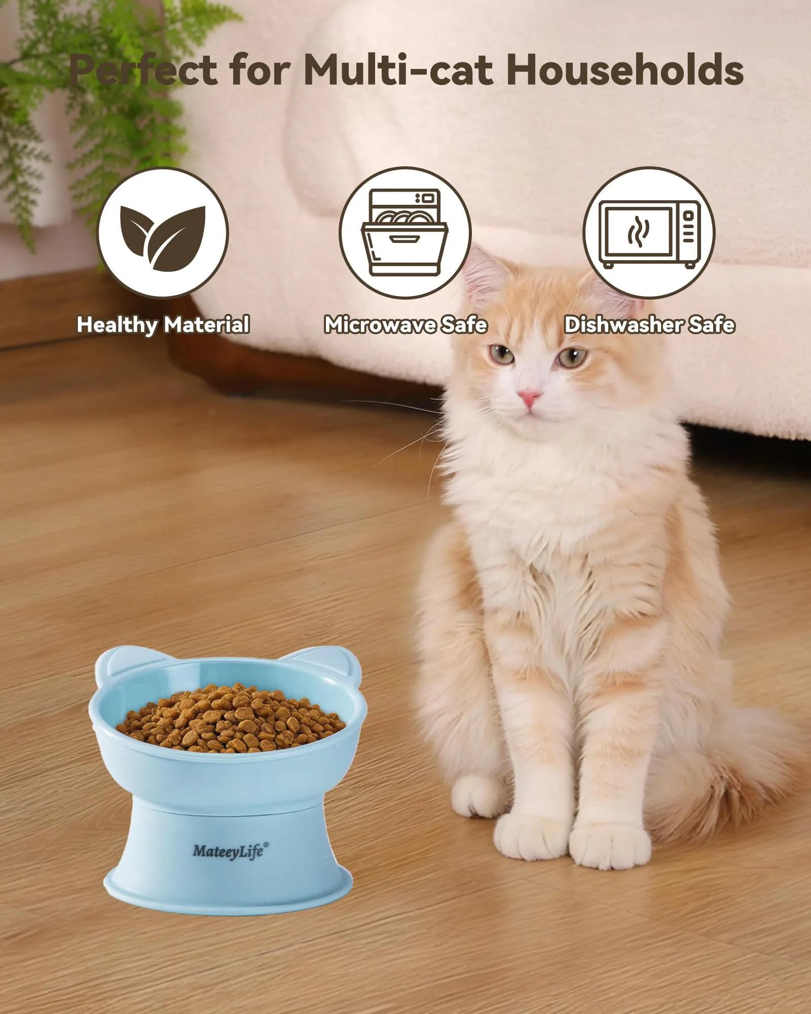 MateeyLife Cat Bowl - immagine 7