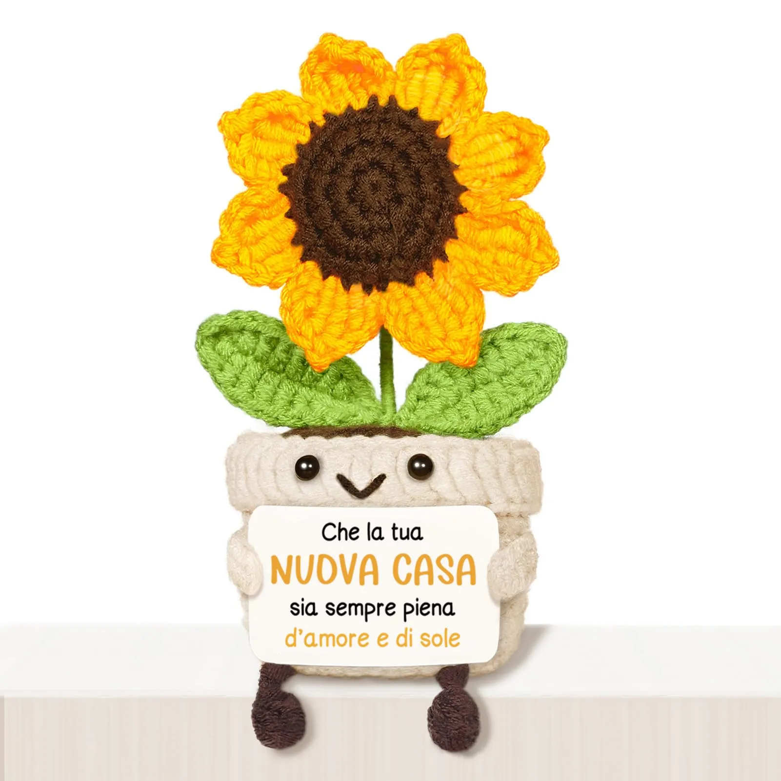 Giftasy Girasole Amigurumi per Casa Nuova - immagine 1