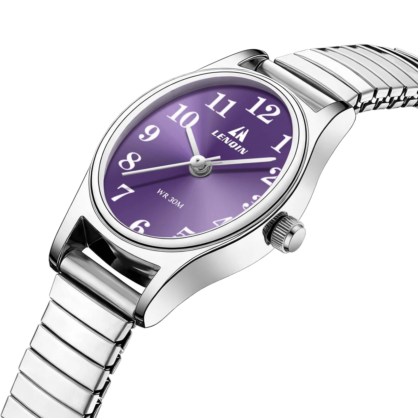 LN LENQIN Orologio Donna in Acciaio Inossidabile Analogico al Quarzo L0161 - immagine 3