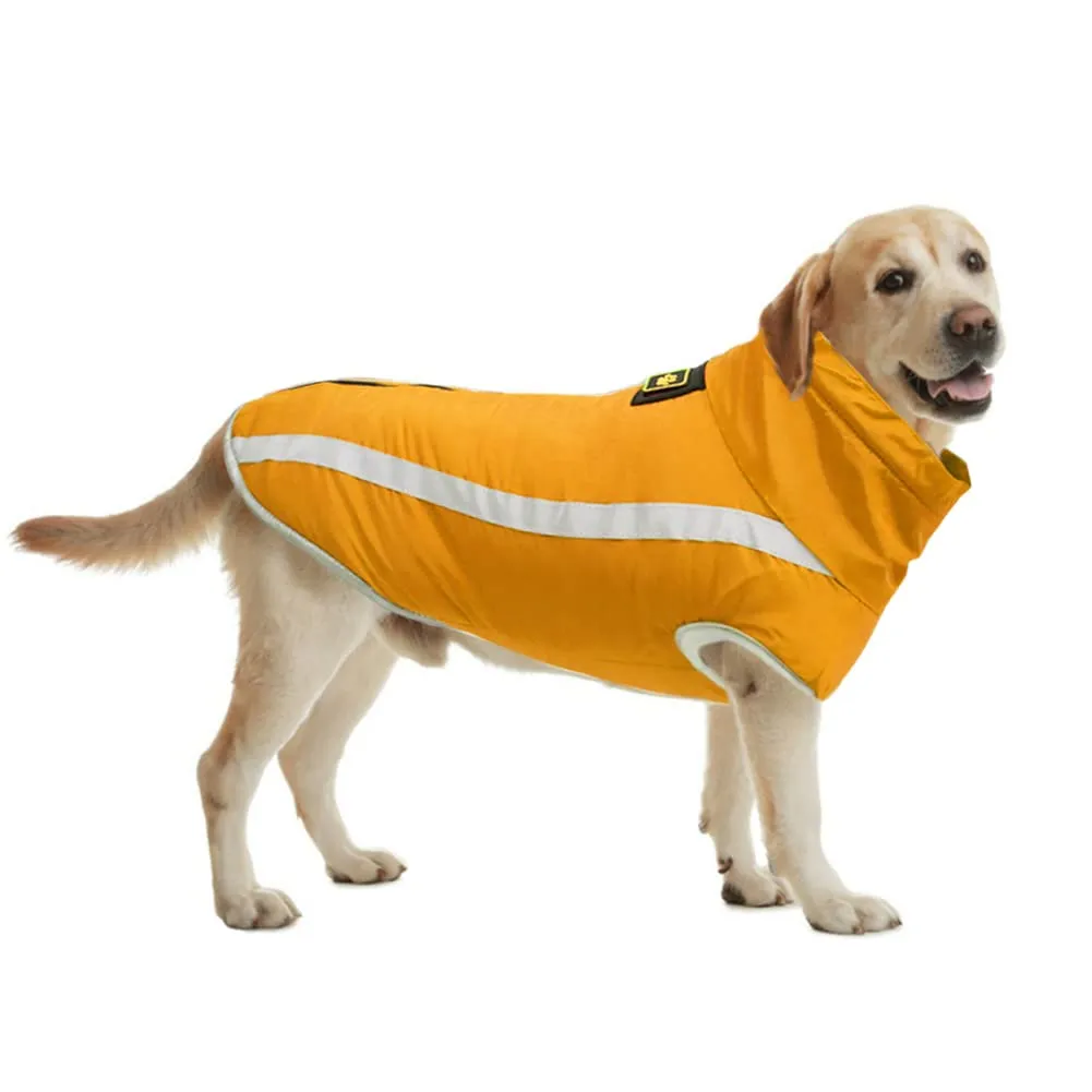 FEimaX Cappotto Invernale per Cani, Giacca Impermeabile Antivento Riflettente in Pile con Foro per Imbracatura - immagine 2