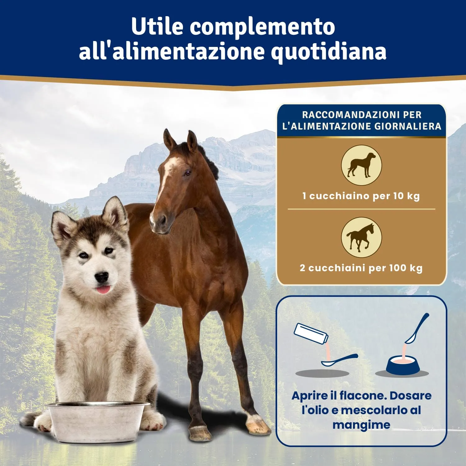 Veddelholzer Salmon Oil for Dogs, 1 Litre - immagine 5