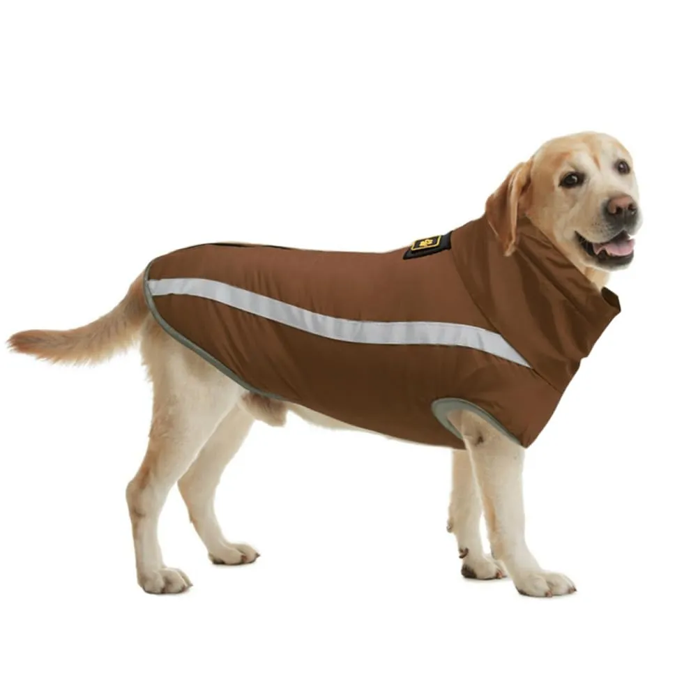 FEimaX Cappotto Invernale per Cani, Giacca Impermeabile e Antivento con Interno in Pile e Strisce Riflettenti, Foro per Imbracatura - immagine 2