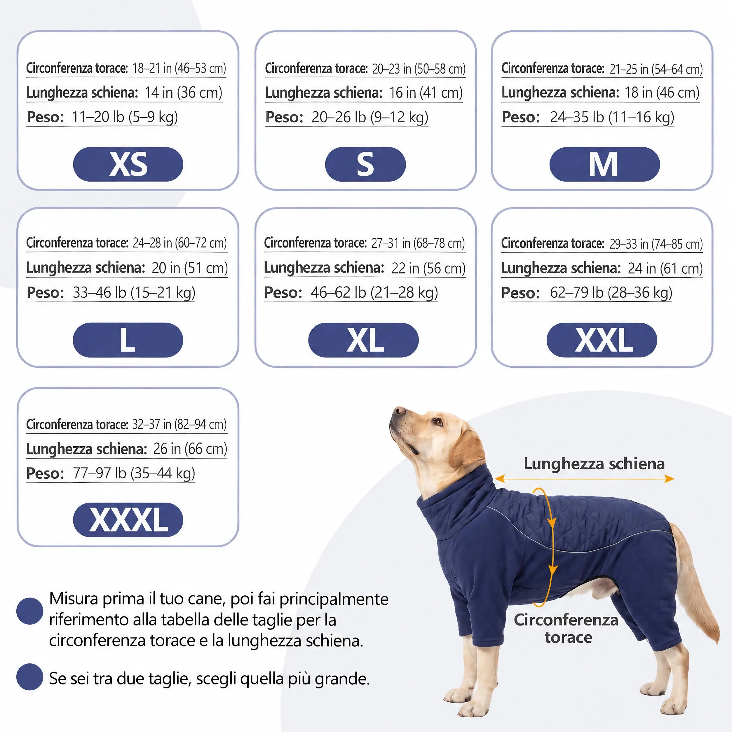 HEYWEAN Manteau Chien à Pattes Coupe-Vent Réfléchissant Ajustable Hiver - immagine 2