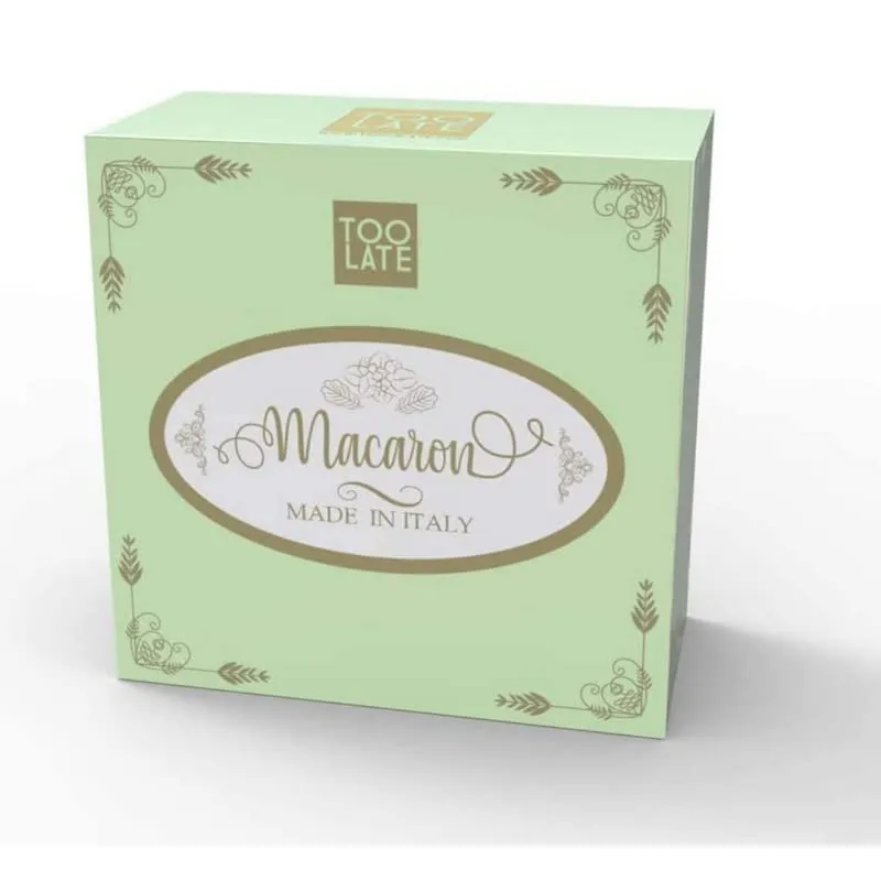 Too Late Bracciale Macaron Donna in Caucciù con Charm Simbolo Cuore Stella o Quadrifoglio, Made in Italy - immagine 7
