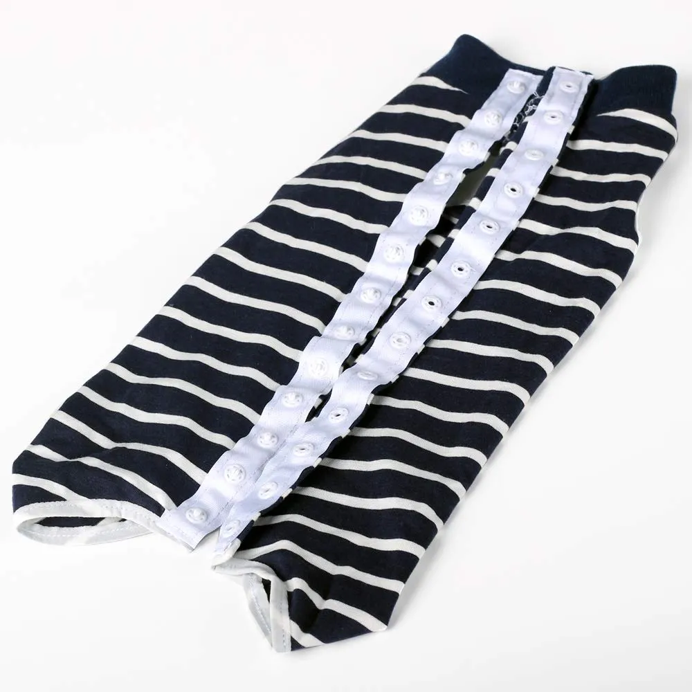 Heywean Tuta per il recupero del cane Spay Suit, Body post-operatorio, XL, Blu, Animalier - immagine 7