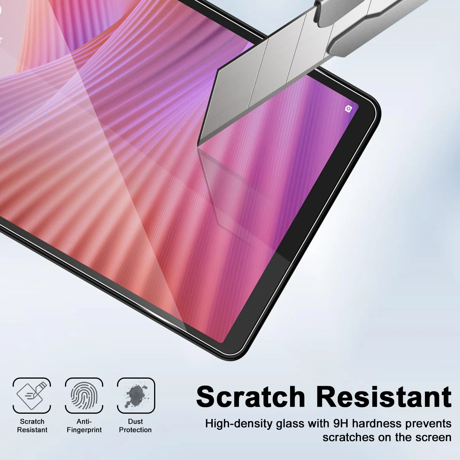 ELYCO Pellicola Protettiva in Vetro Temperato per Lenovo Tab One/Tab K9 8.7 Pollici - immagine 4