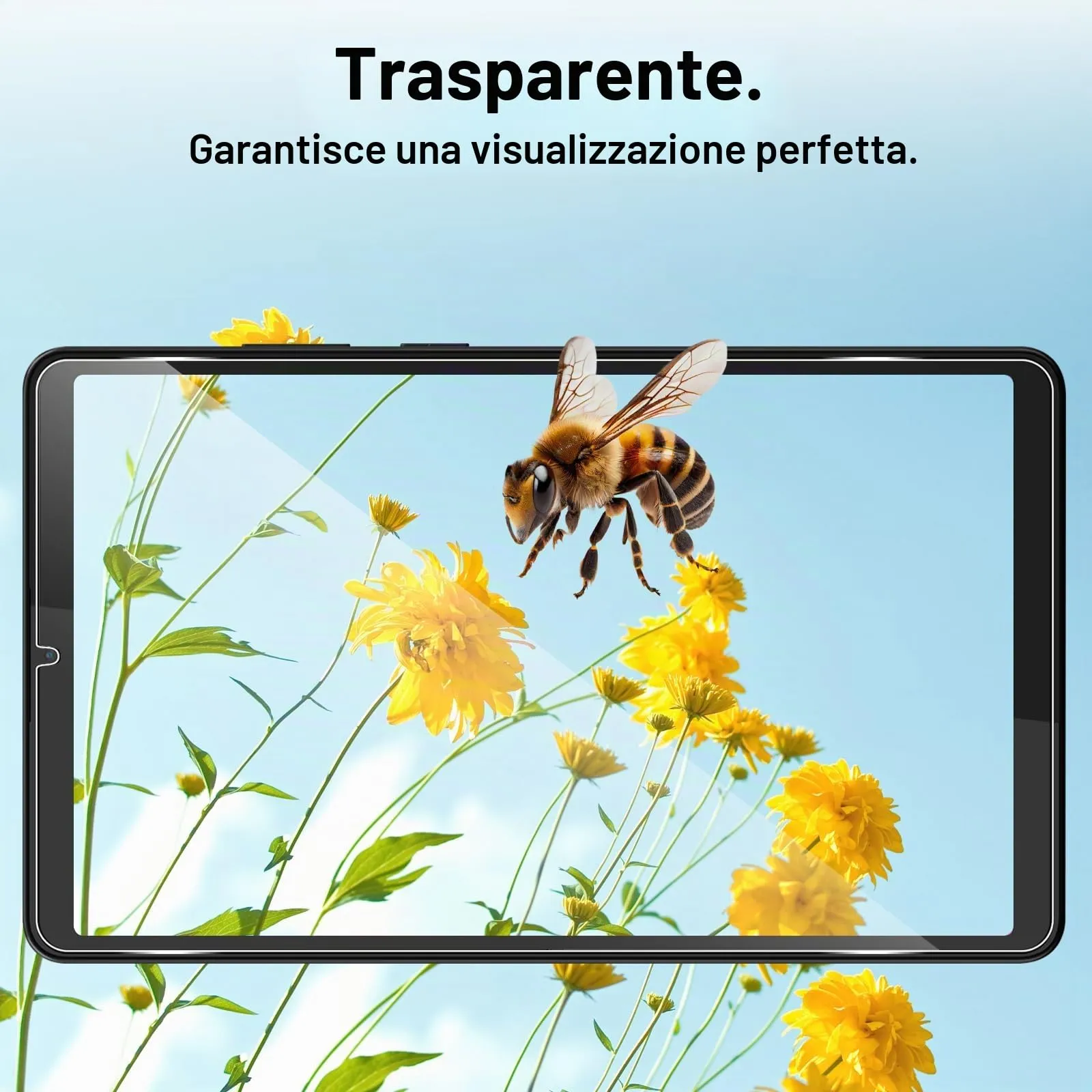 ELYCO Pellicola Protettiva in Vetro Temperato per Lenovo Tab One/Tab K9 8.7 Pollici - immagine 7