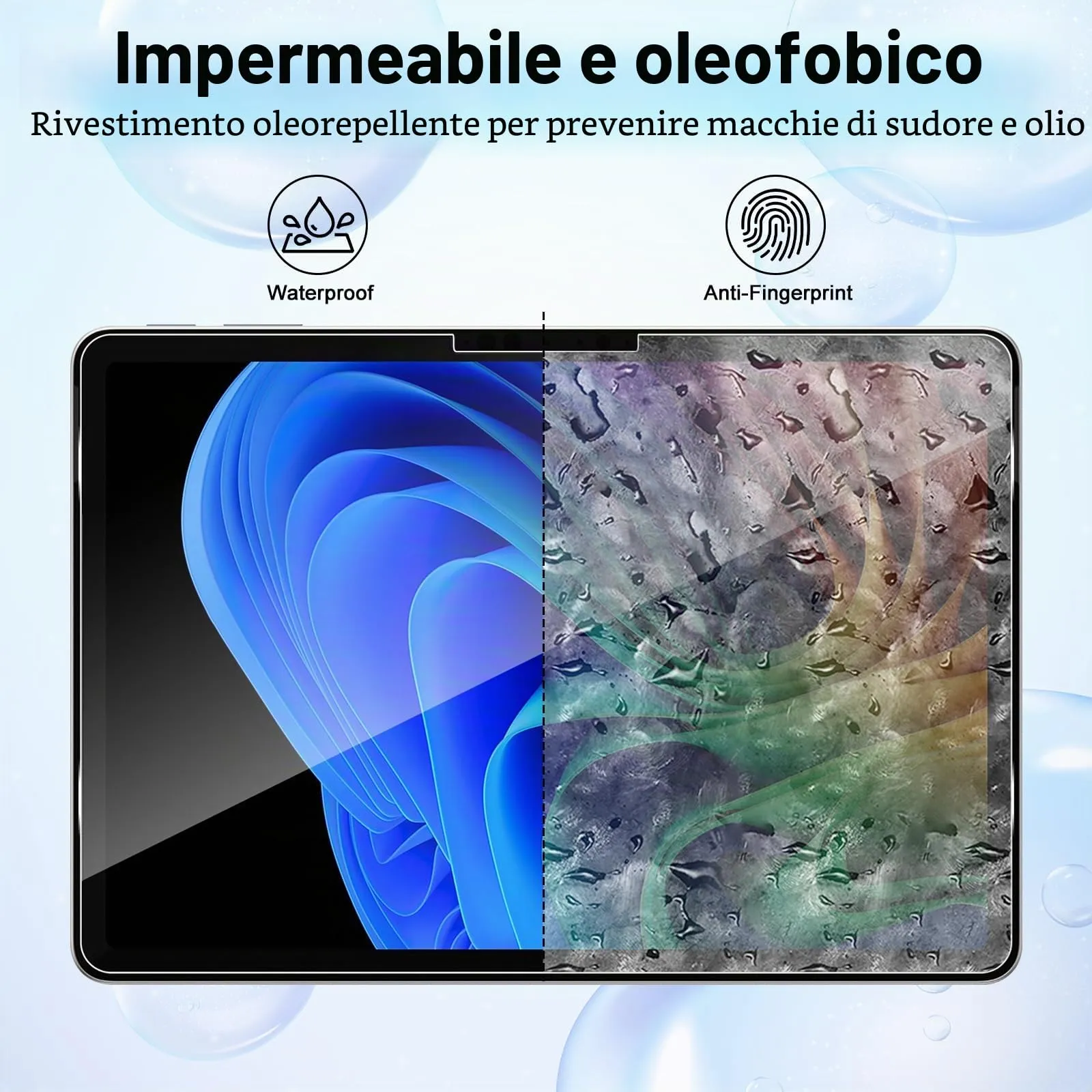 ELYCO Pellicola Protettiva in Vetro Temperato per Microsoft Surface Pro 12" 1ª/2ª Edizione - immagine 3