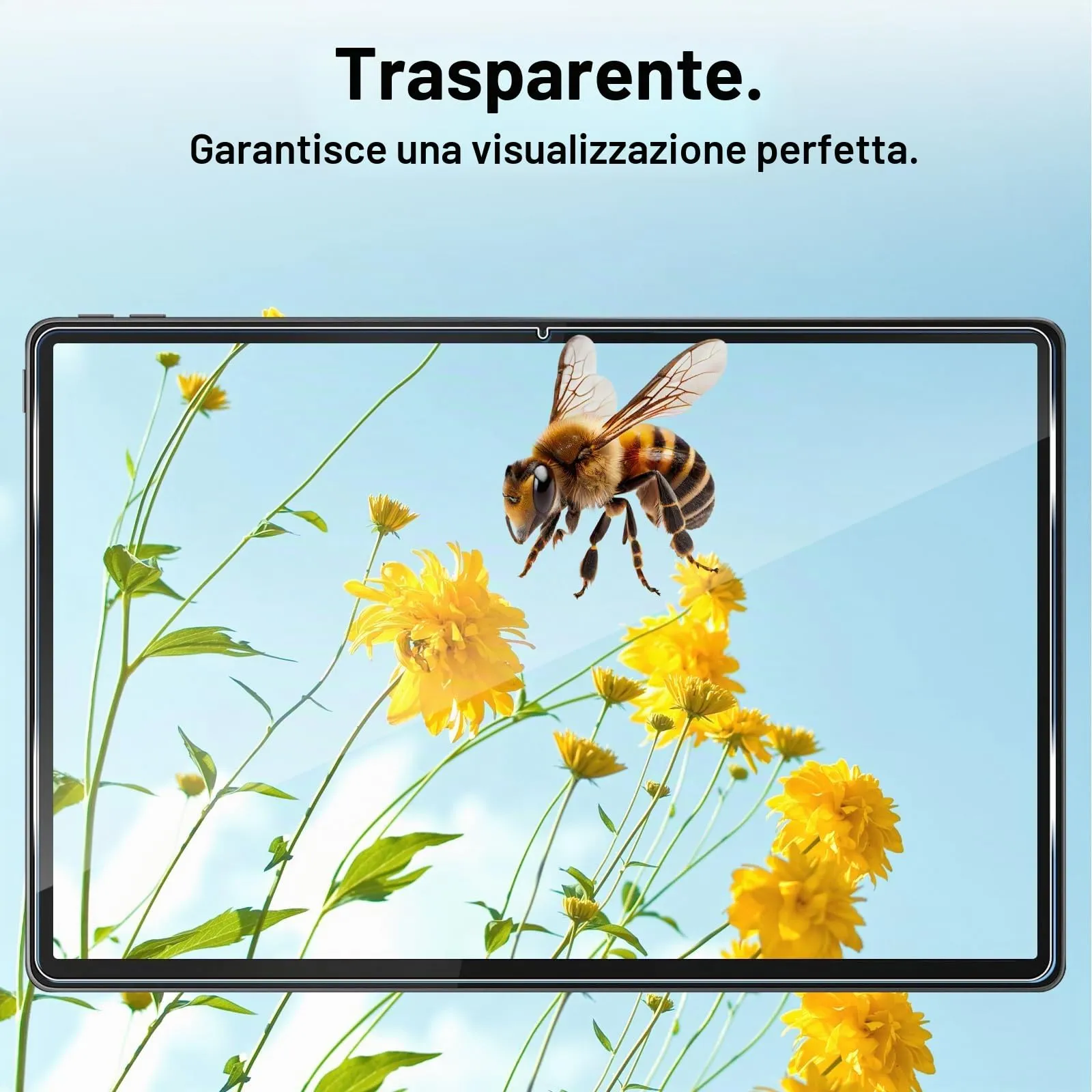 ELYCO Pellicola Protettiva in Vetro Temperato per Lenovo Idea Tab Plus/Tab Plus Gen 2 12.1" - immagine 7