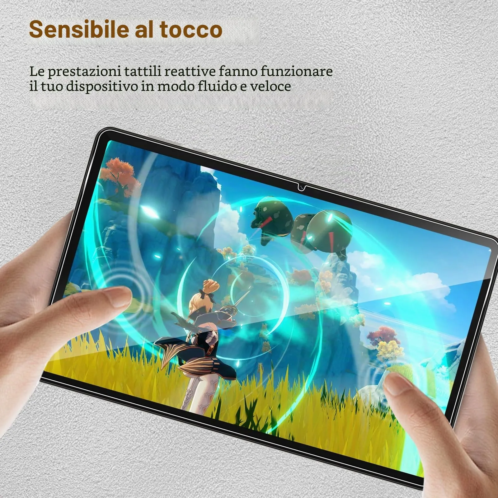ELYCO Pellicola Protettiva in Vetro Temperato per Honor Pad X9A/X9 11.5 Pollici - immagine 4