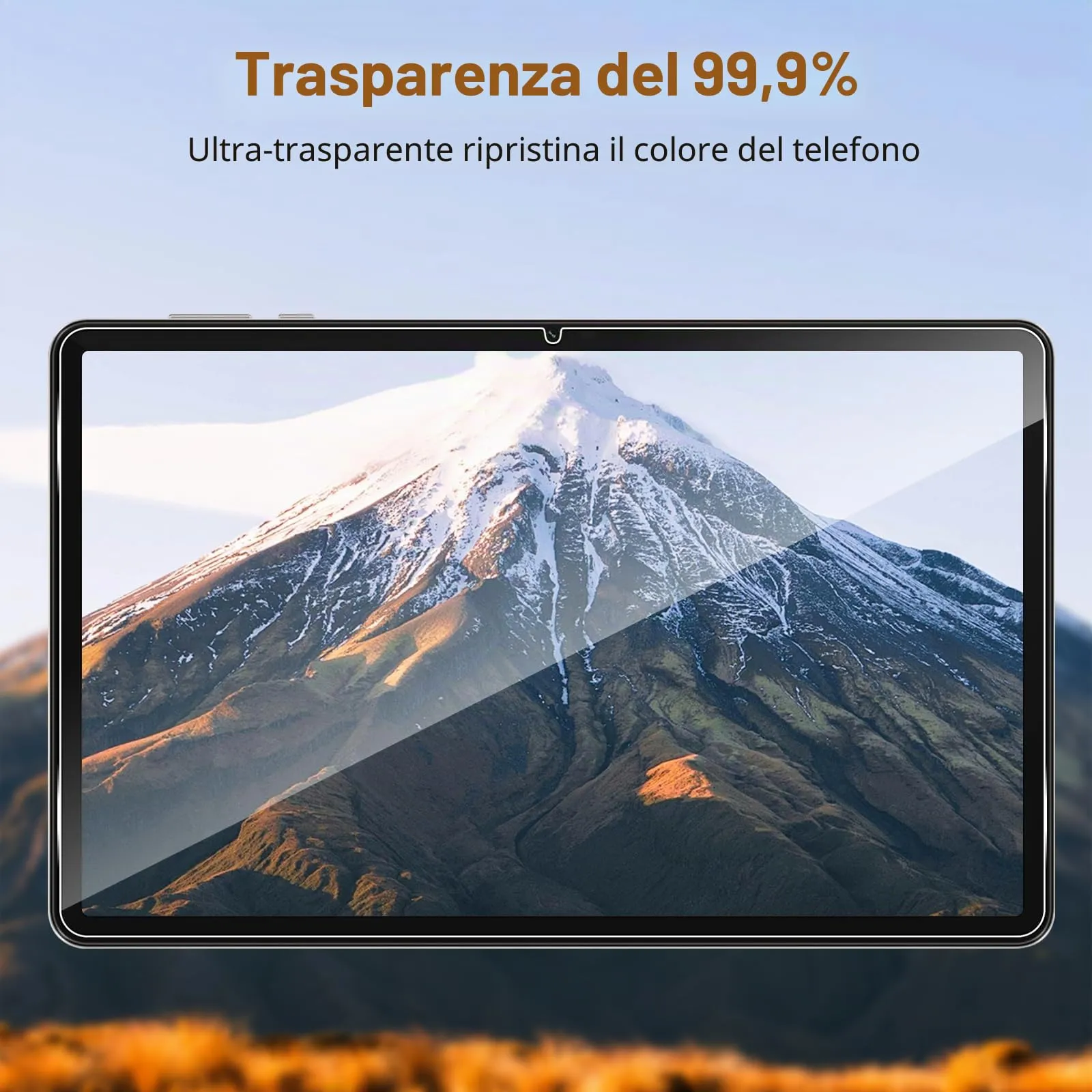 ELYCO Pellicola Protettiva in Vetro Temperato per Honor Pad X9A/X9 11.5 Pollici - immagine 6